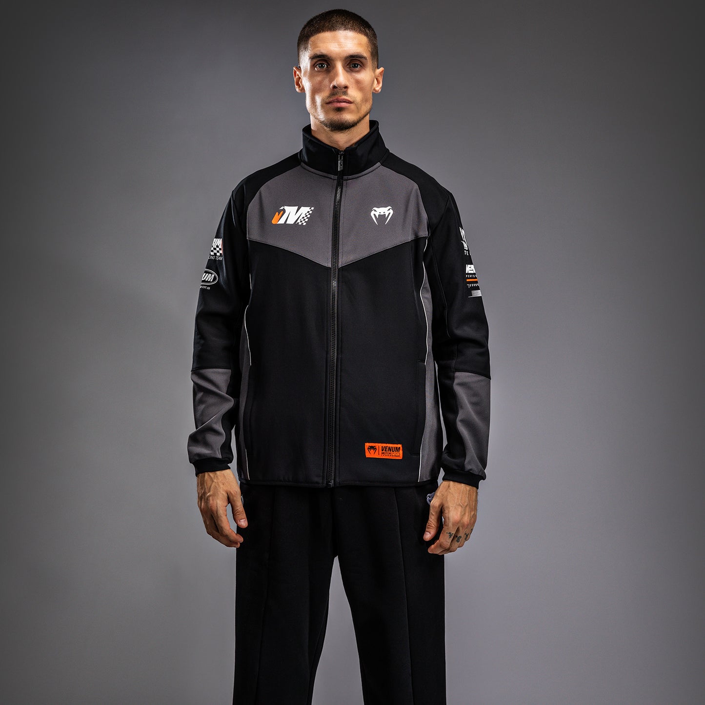 Куртка Venum Motorsport Softshell - Глубокий Черный