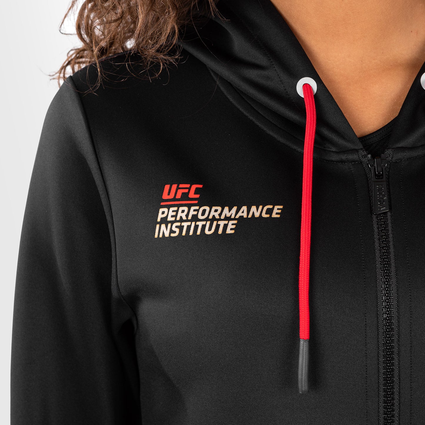 UFC Venum Performance Institute 2.0 Толстовка на молнии для женщин - черный/красный