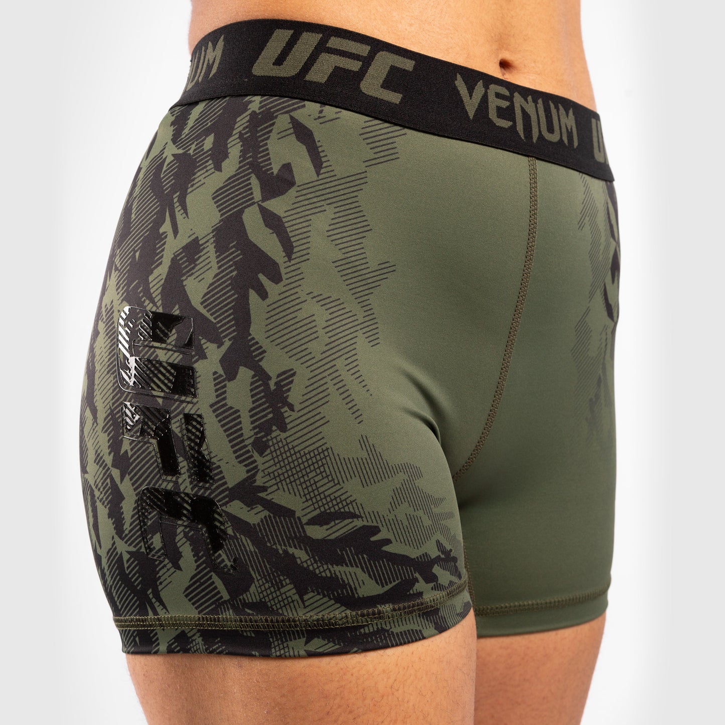 Женские компрессионные шорты Performance Venum UFC Authentic Fight Week – Хаки