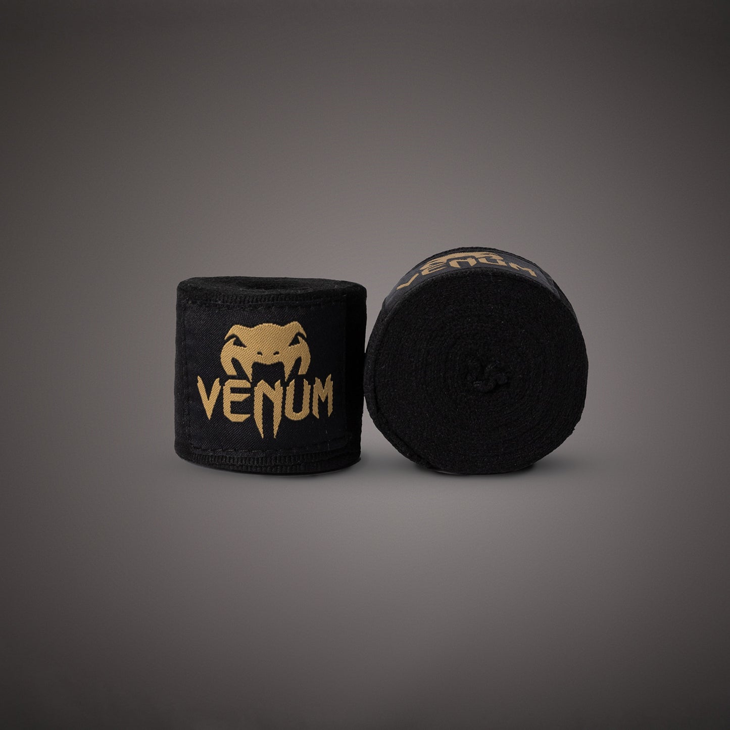 Venum Kontact Boxing Боксерские Бинты - Черный/Золотой - 4.5m (180 in)