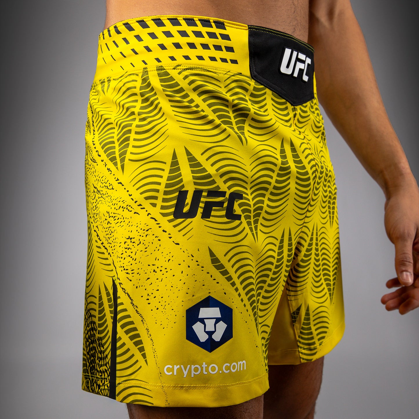 UFC Zenith by Venum Authentic Fight Night Короткие Шорты Fight Мужские - Жёлтый