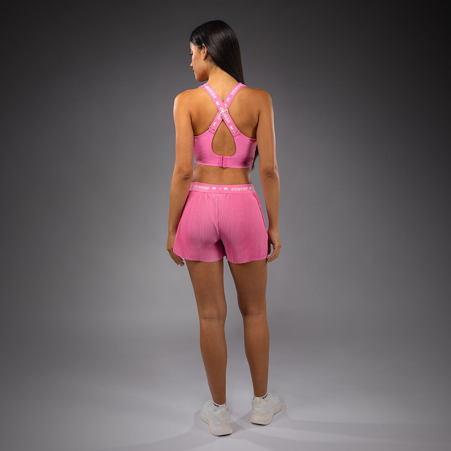 Тренировочные шорты женские Venum Flowfit - Розовый конфетный