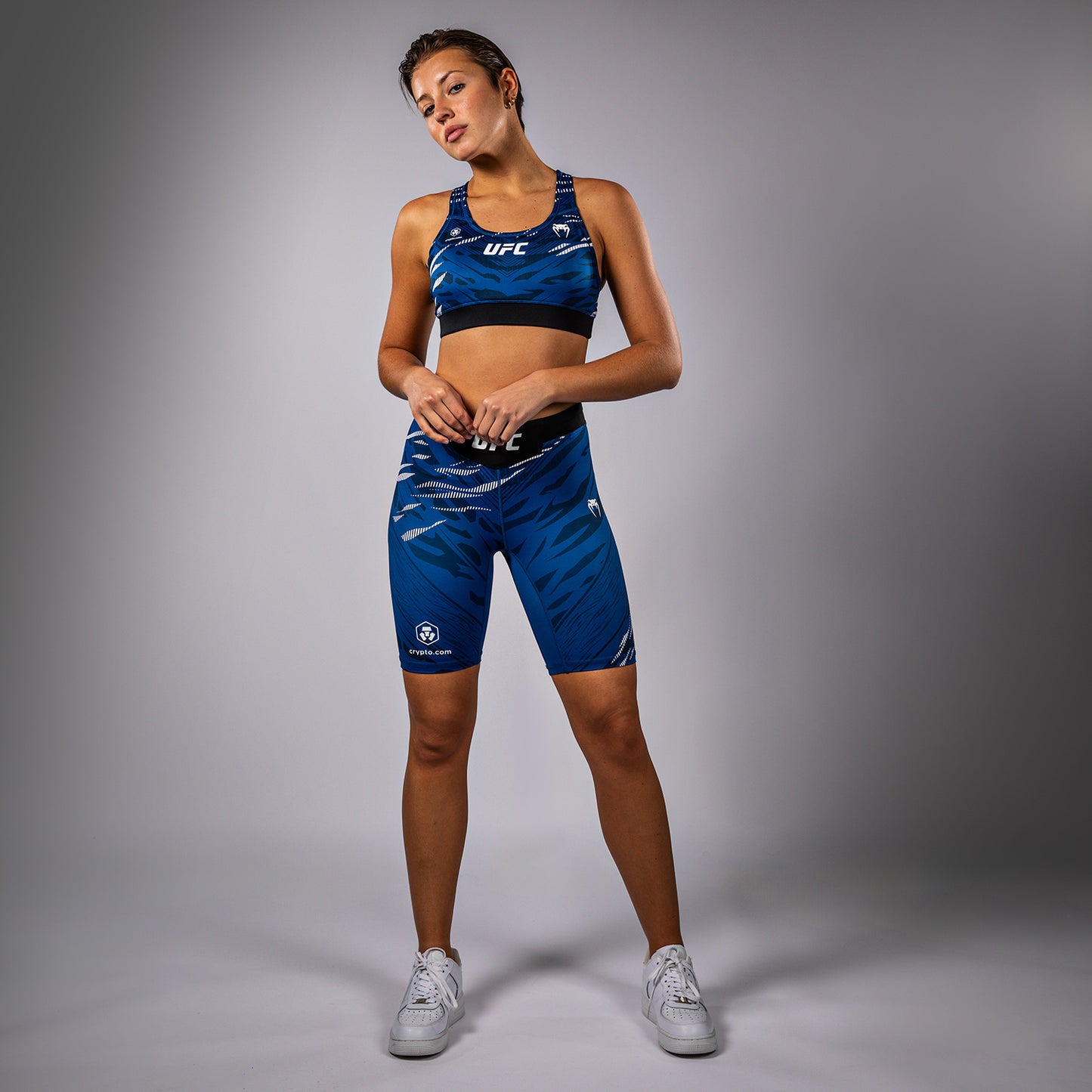 Спортивный бюстгальтер UFC Fusion by Venum Authentic Fight Night для женщин - Blue