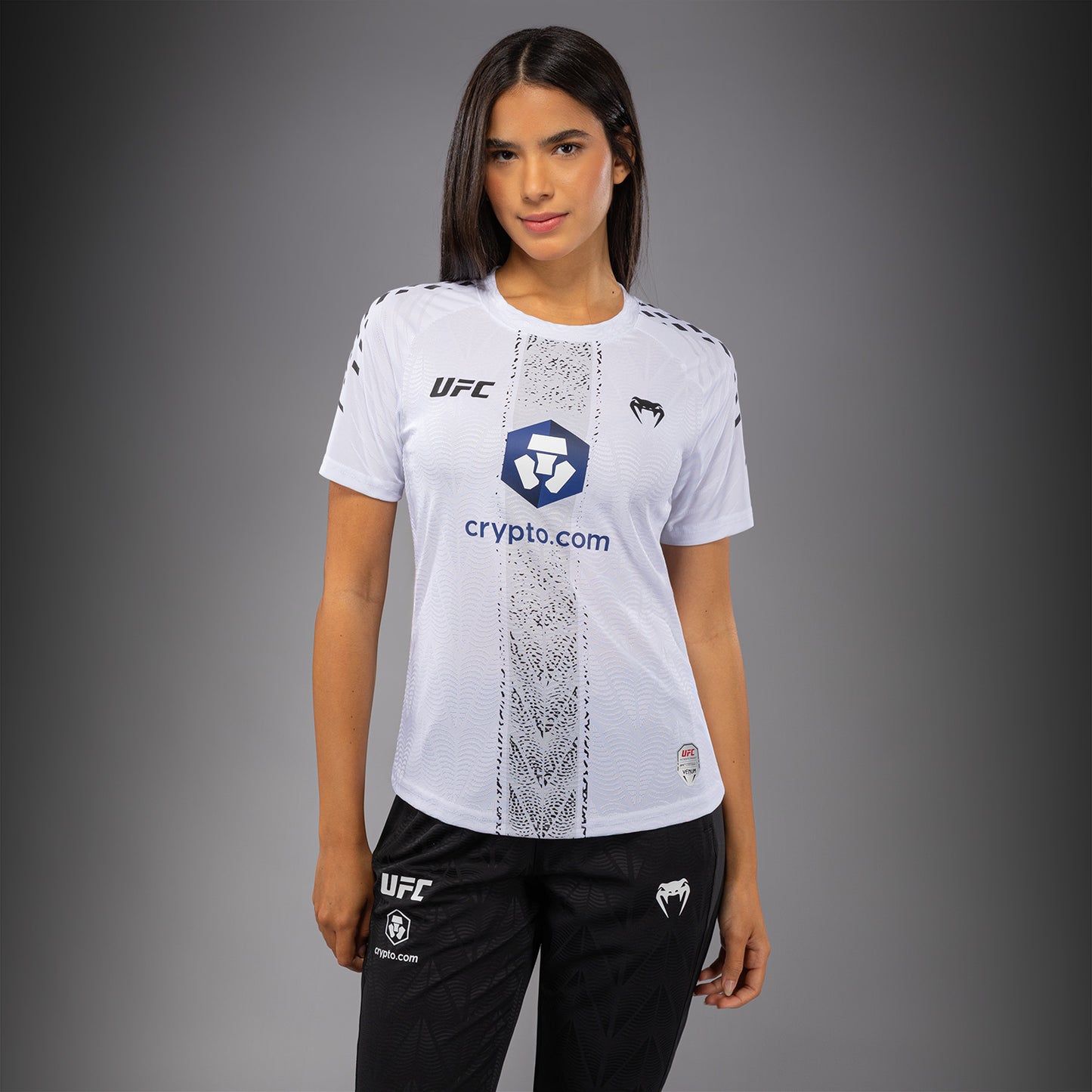 Официальная выходная футболка UFC Zenith by Venum Authentic Fight Night Женская - Белый