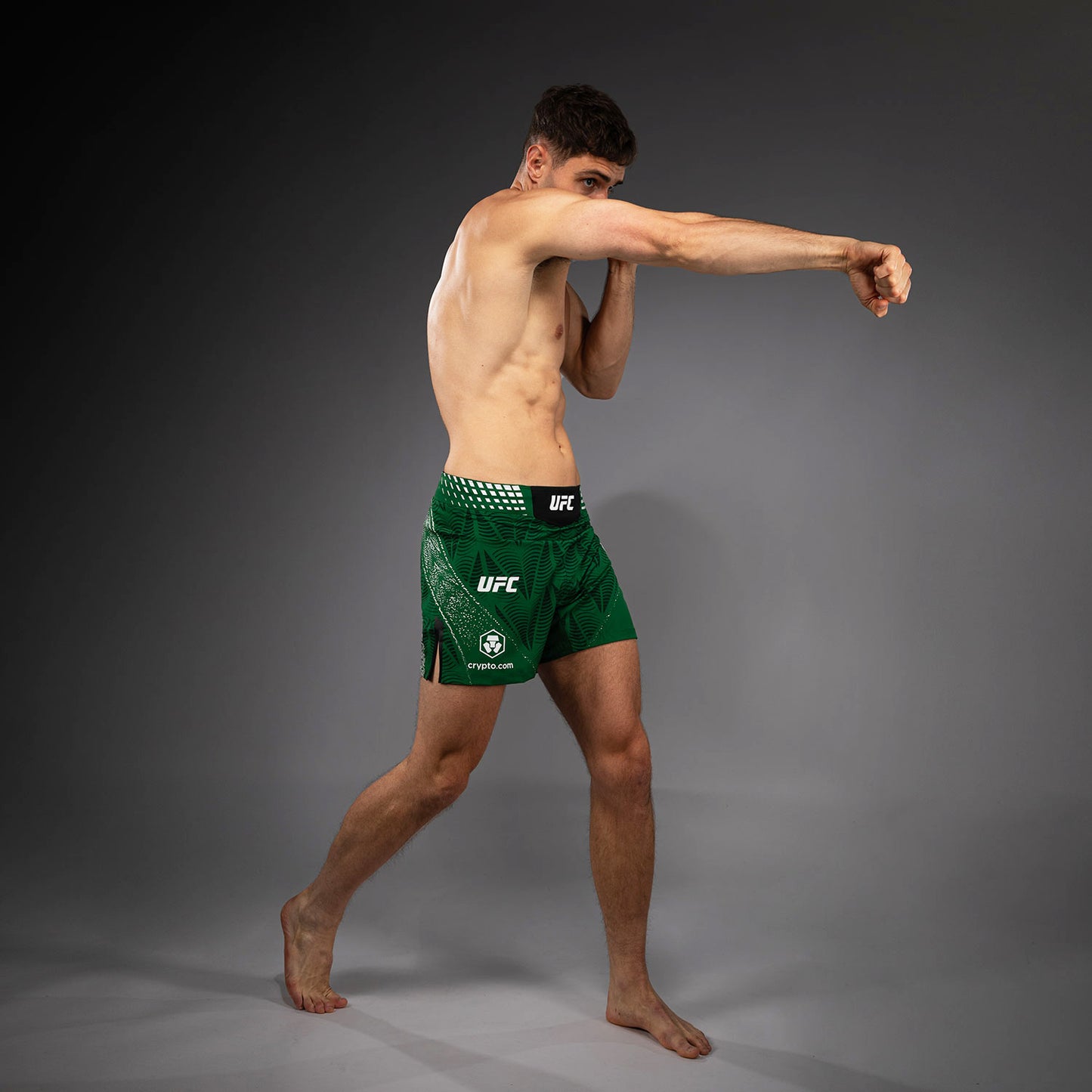 UFC Zenith by Venum Authentic Fight Night Короткие Шорты Fight Мужские - Зелёный