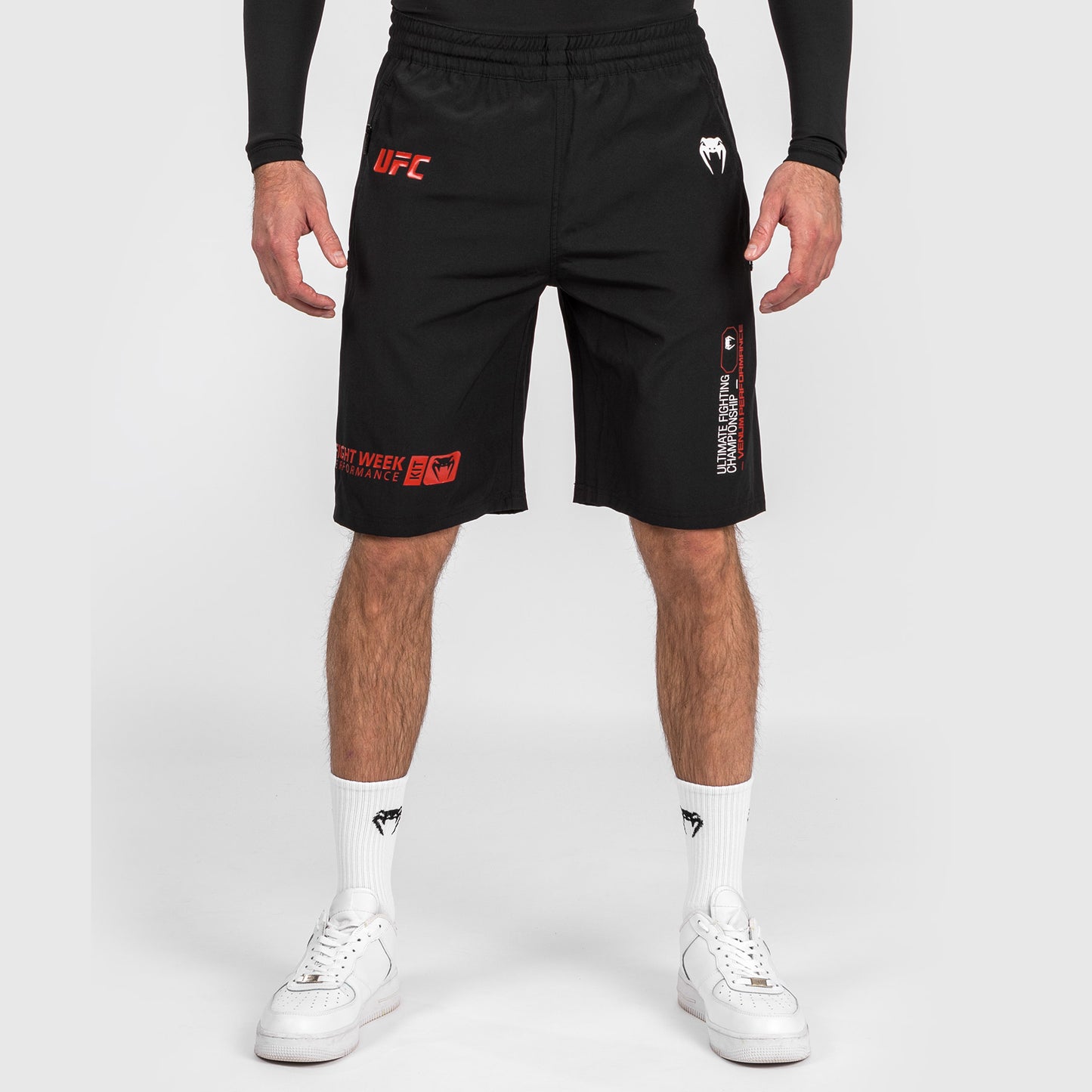 UFC Adrenaline by Venum Fight Week Мужские шорты Performance - черный