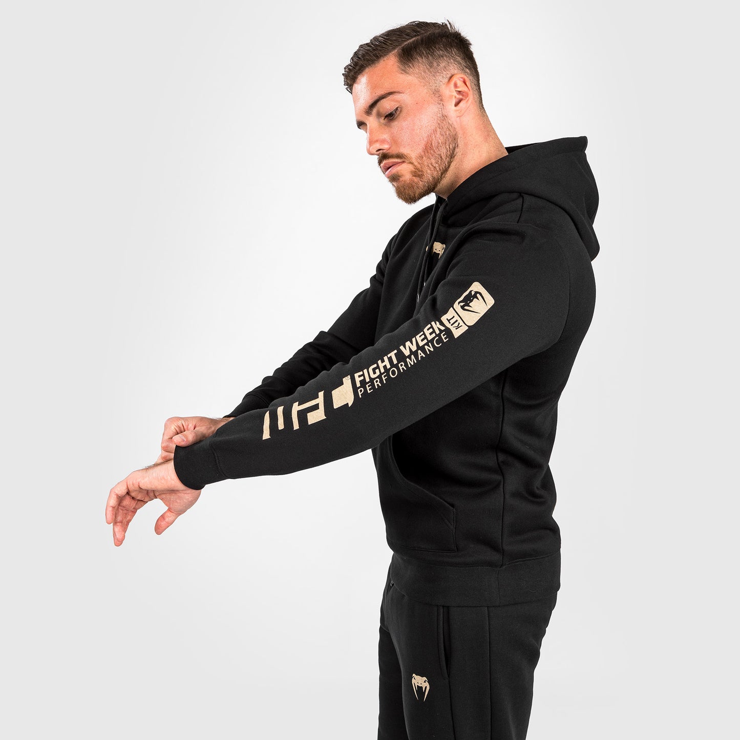 UFC Adrenaline by Venum Fight Week Мужская толстовка-пуловер - черный
