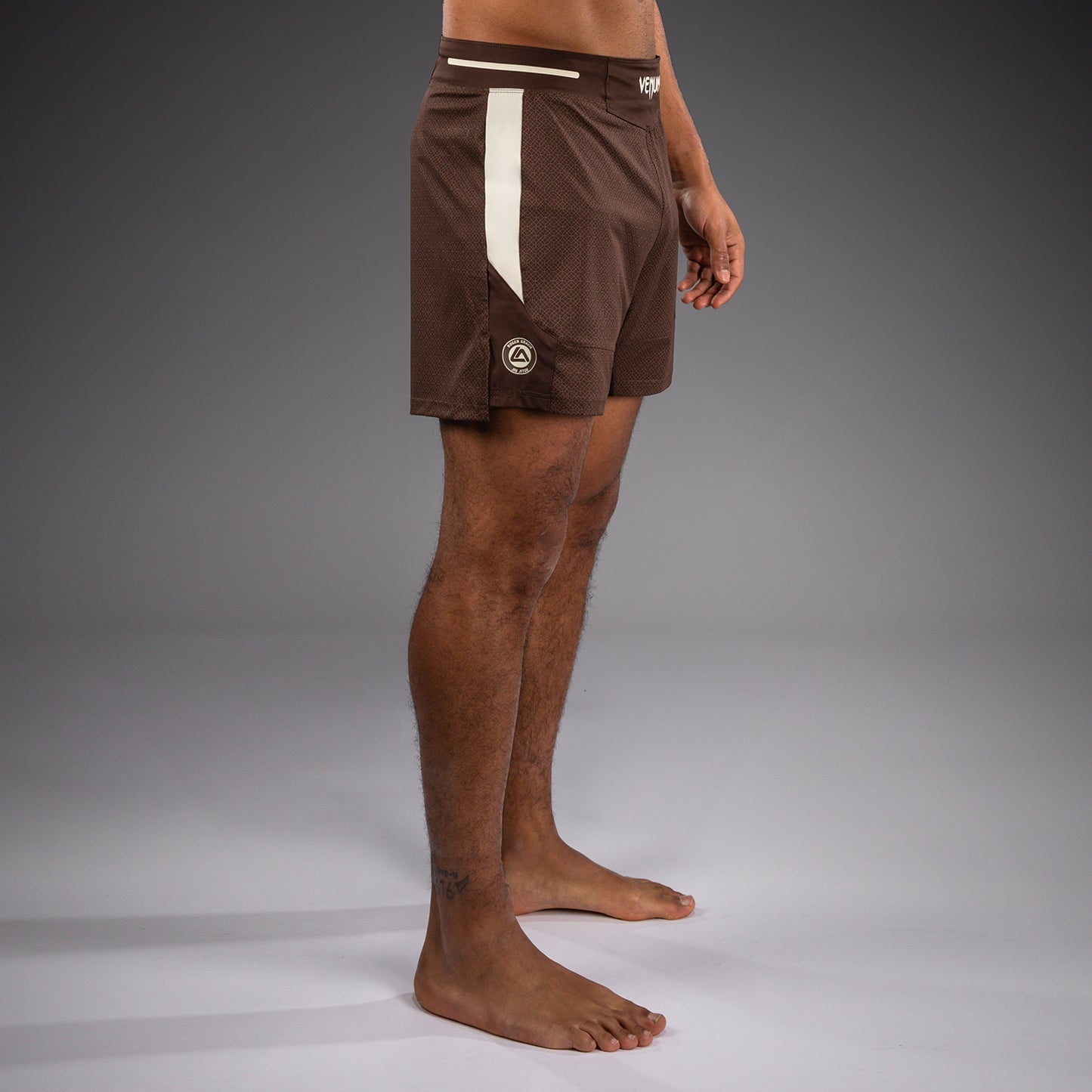 Файтшорты Venum x Roger Gracie Academy - Тёмно-коричневый