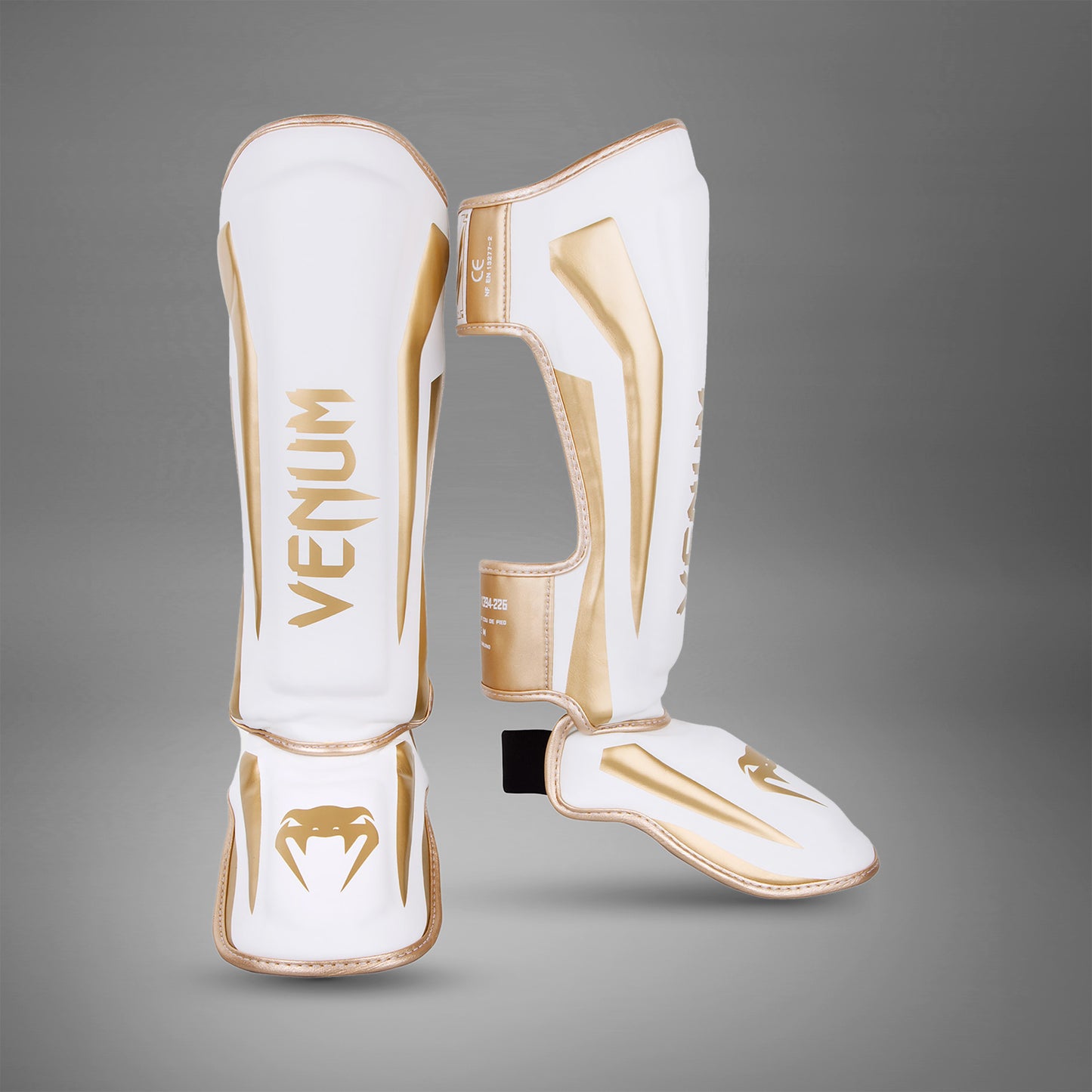 ЩИТКИ VENUM ELITE STANDUP - БЕЛЫЙ/ЗОЛОТОЙ