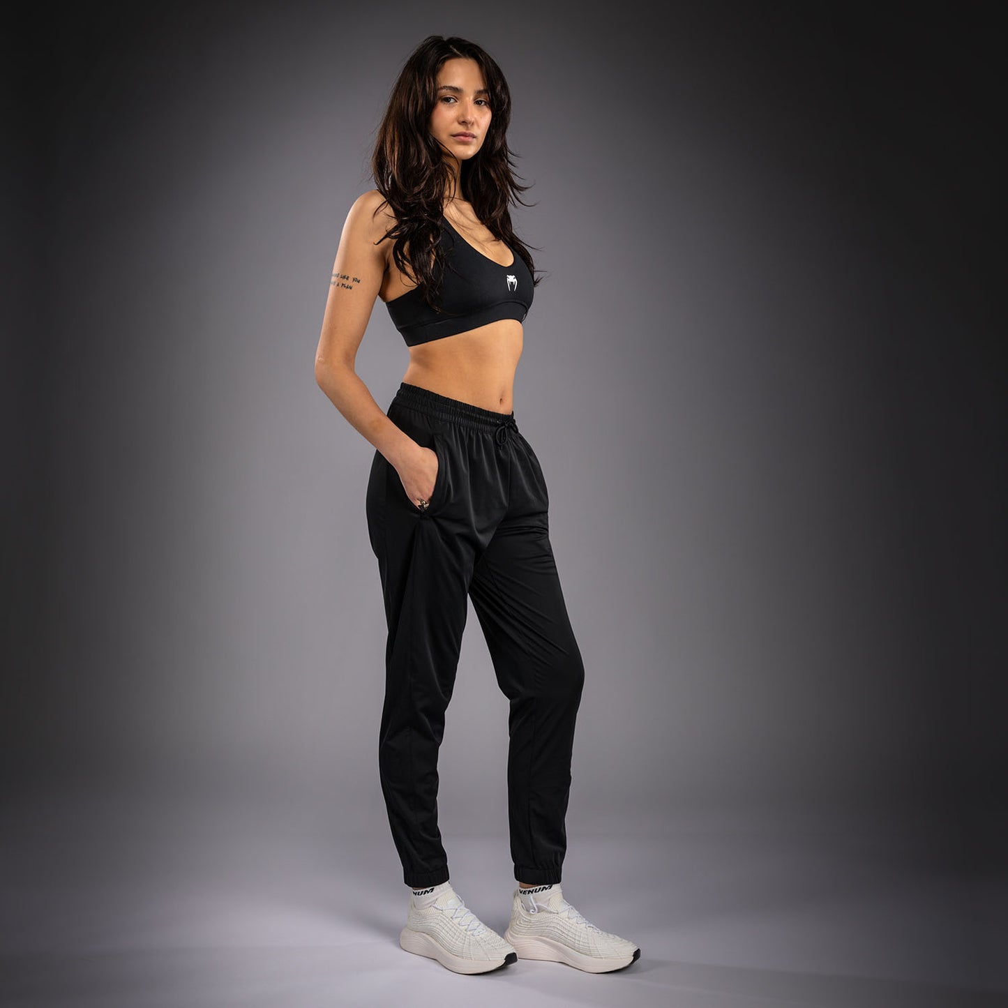 Спортивные штаны Venum Contender Aero для женщин – Чёрный
