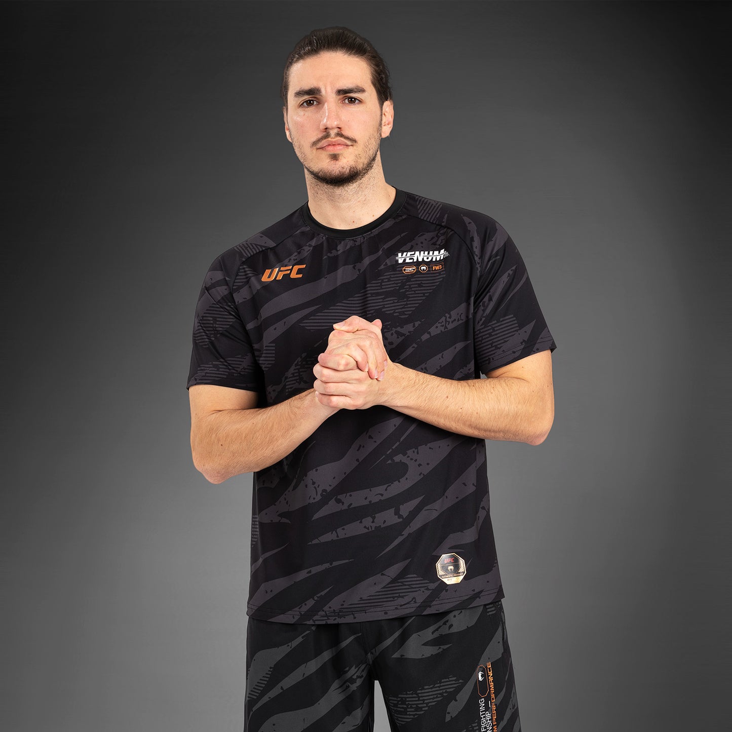 Мужская Футболка Dry Tech UFC Adrenaline By Venum Fight Week - Urban Camo
