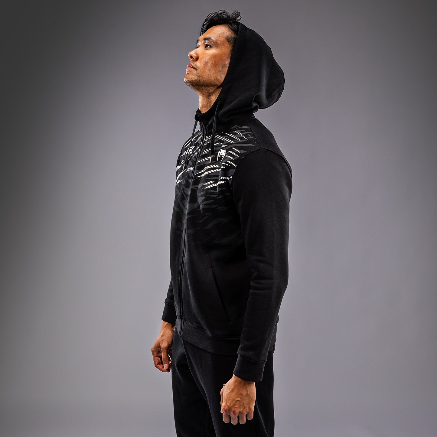 Толстовка UFC Fusion by Venum Replica на молнии для мужчин - Black