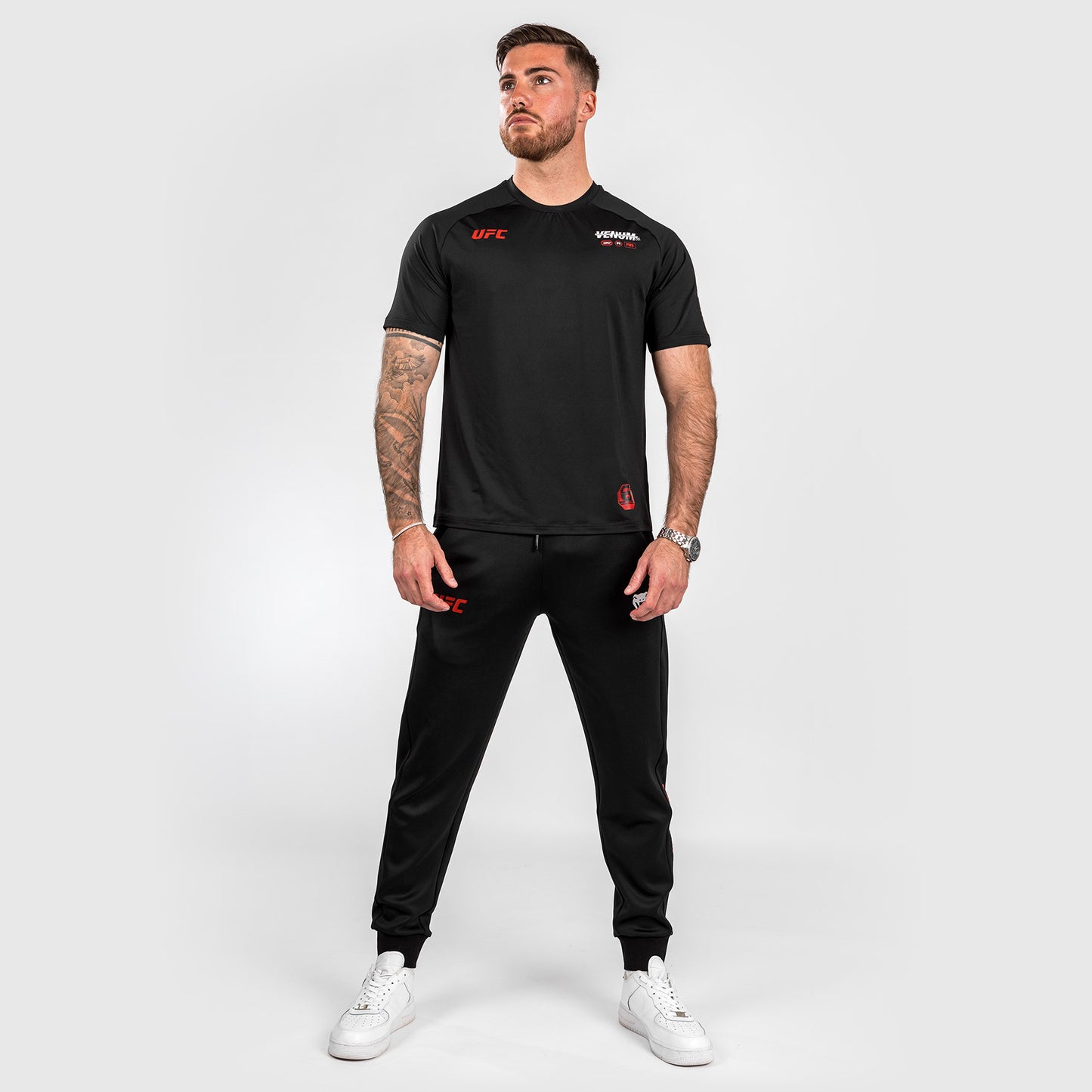UFC Adrenaline by Venum Fight Week Мужская футболка Dry-tech - черный