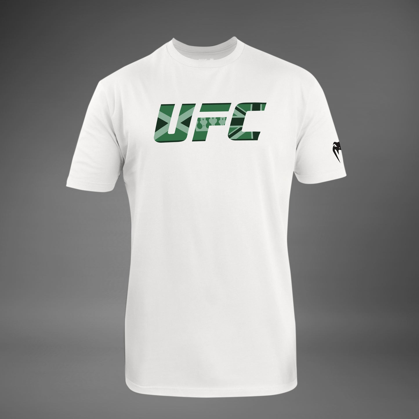 UFC Unrivaled by Venum Леон Эдвардс Унисекс Футболка - Белая
