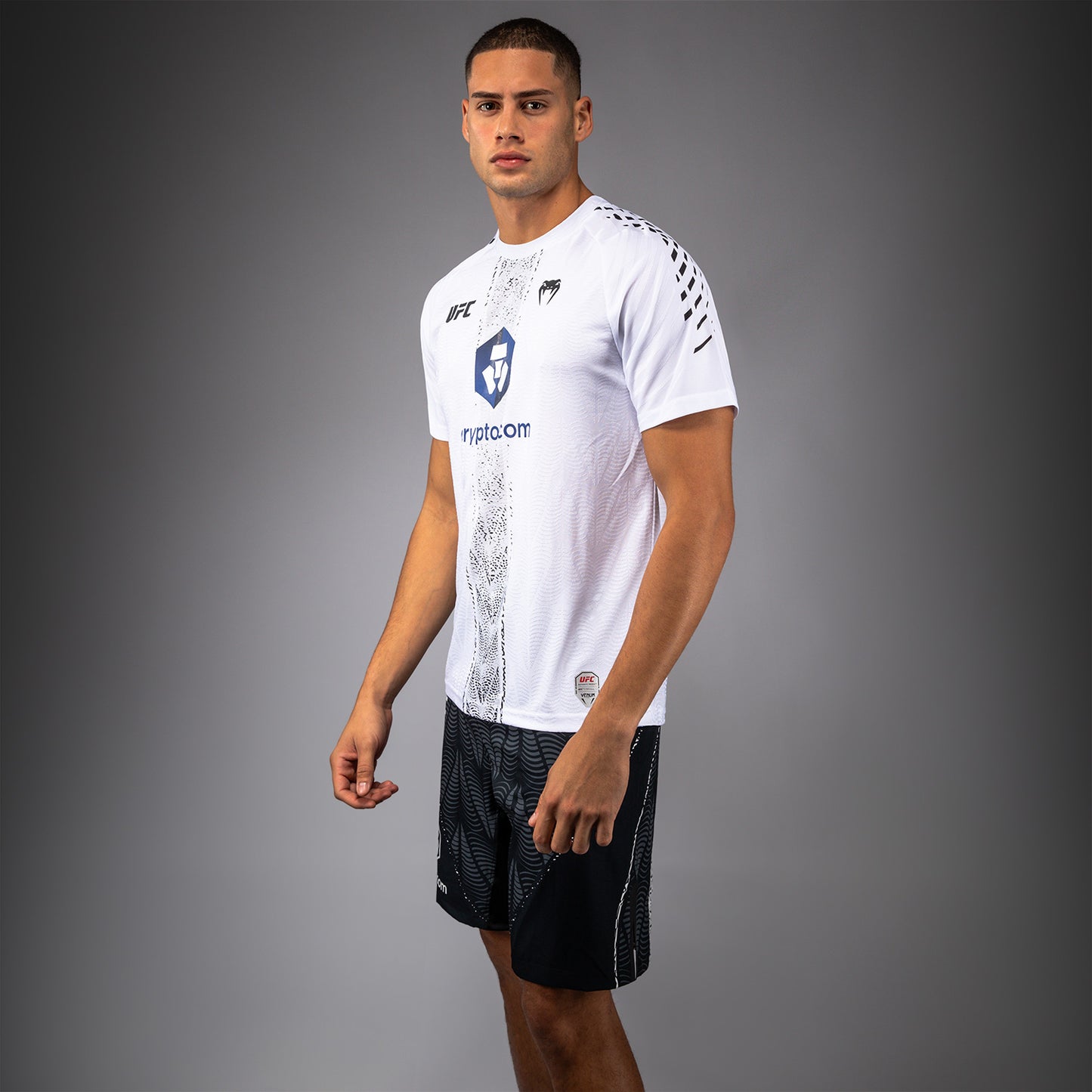 Официальная выходная футболка UFC Zenith by Venum Authentic Fight Night Мужская - Белый