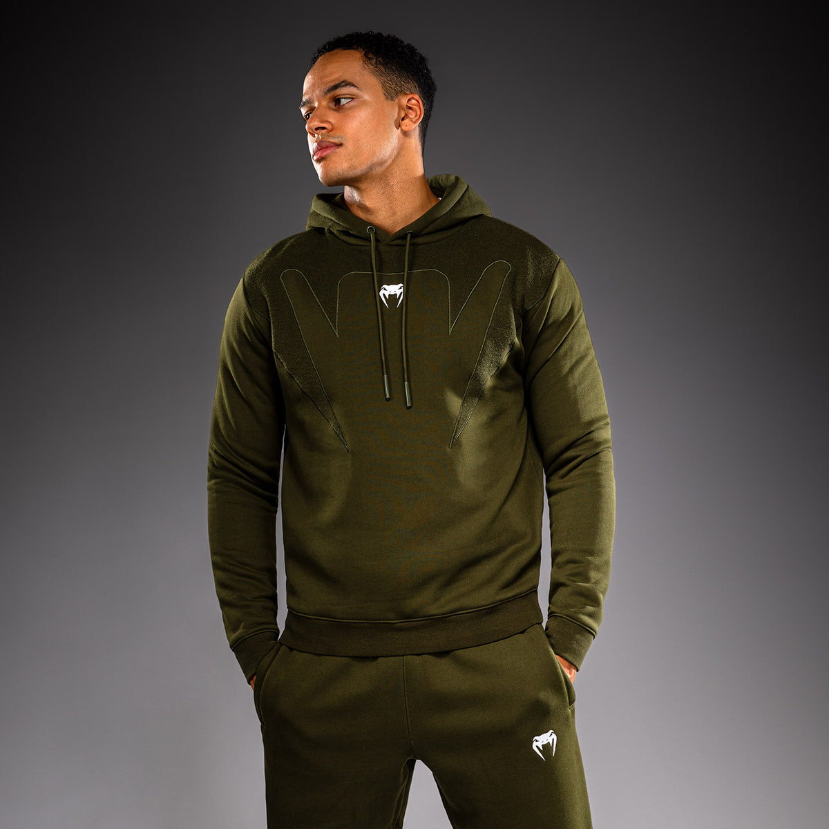 Худи Venum Attack Fleece & Weave - Хаки
