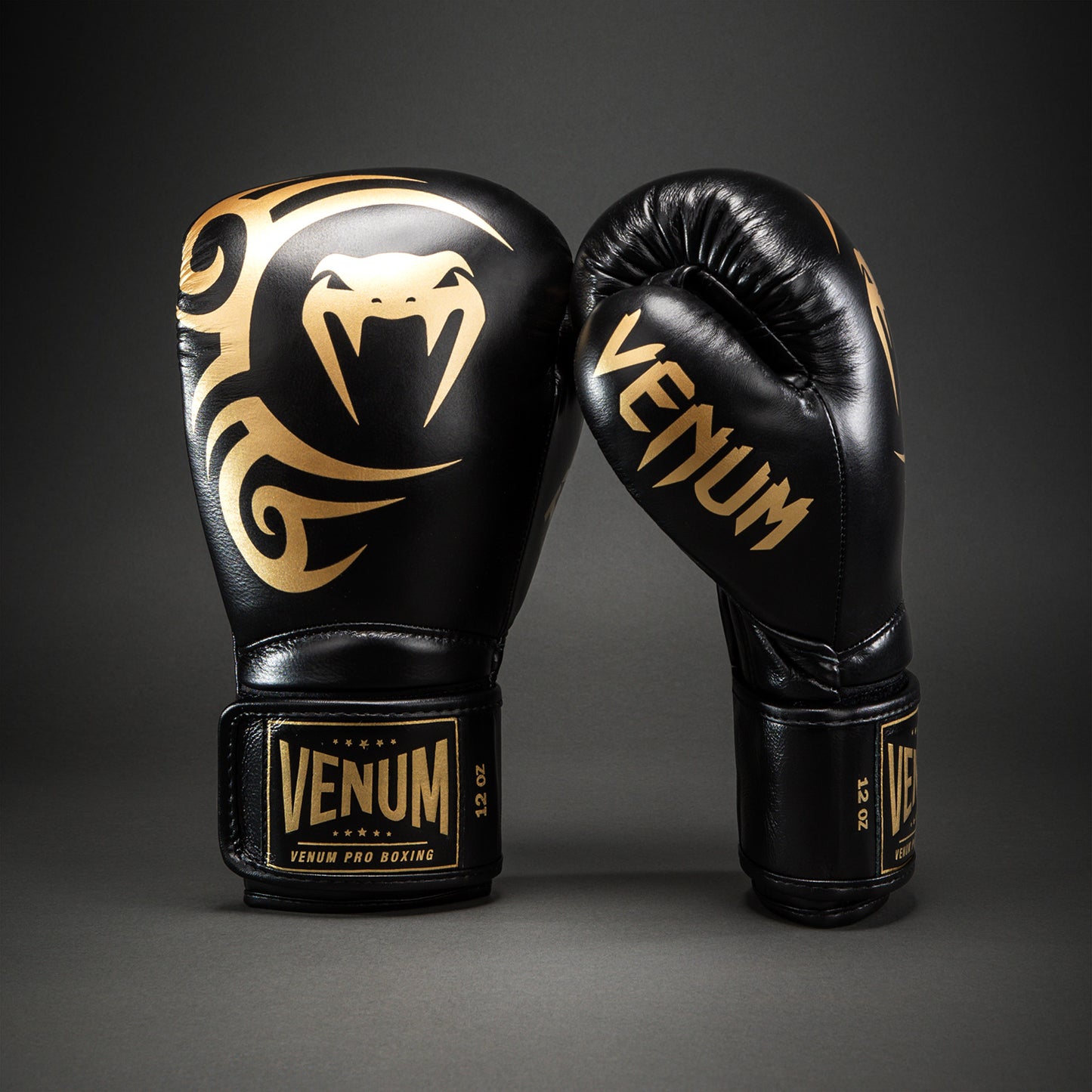 Боксерские перчатки Venum Giant 2.0 Mike Tyson Pro – Чёрный/Золотой