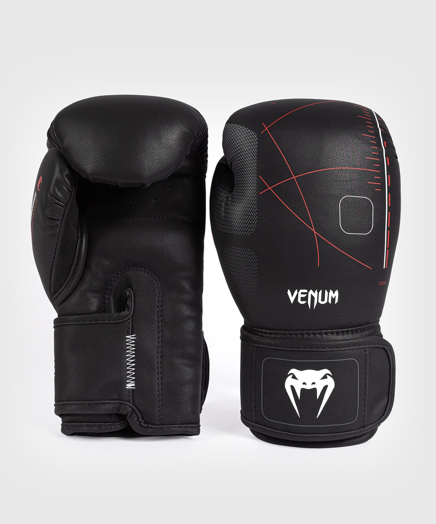 Venum Tactical XT Боксерские перчатки - черный/огненно-красный