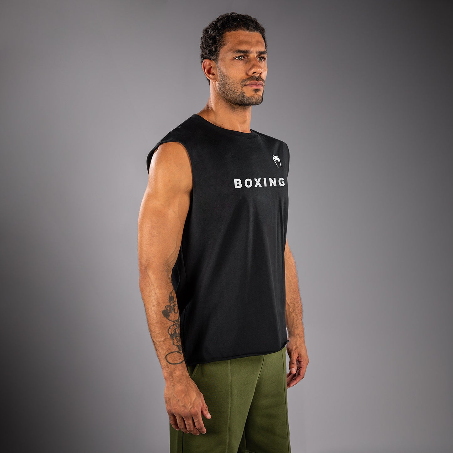 Футболка без рукавов Venum Boxing VT – Чёрный