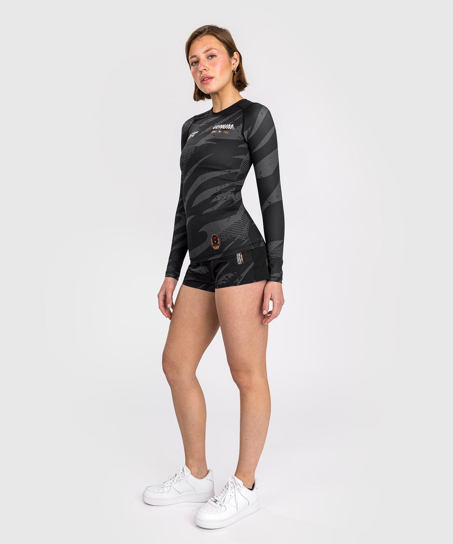 Длинный Рашгард Для Женщин UFC Adrenaline By Venum Fight Week - Urban Camo