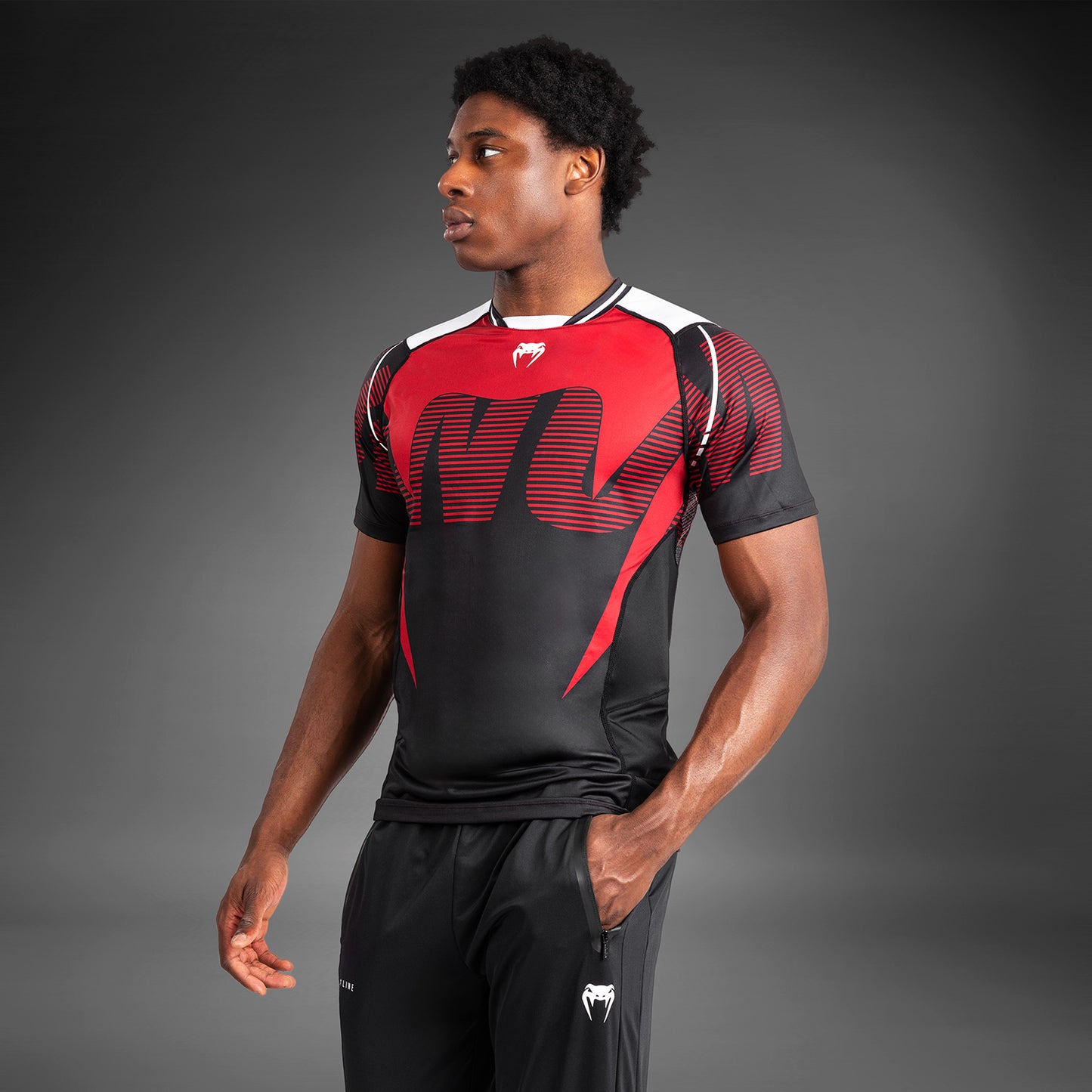 Мужская Футболка Dry-Tech Venum Adrenaline - Red