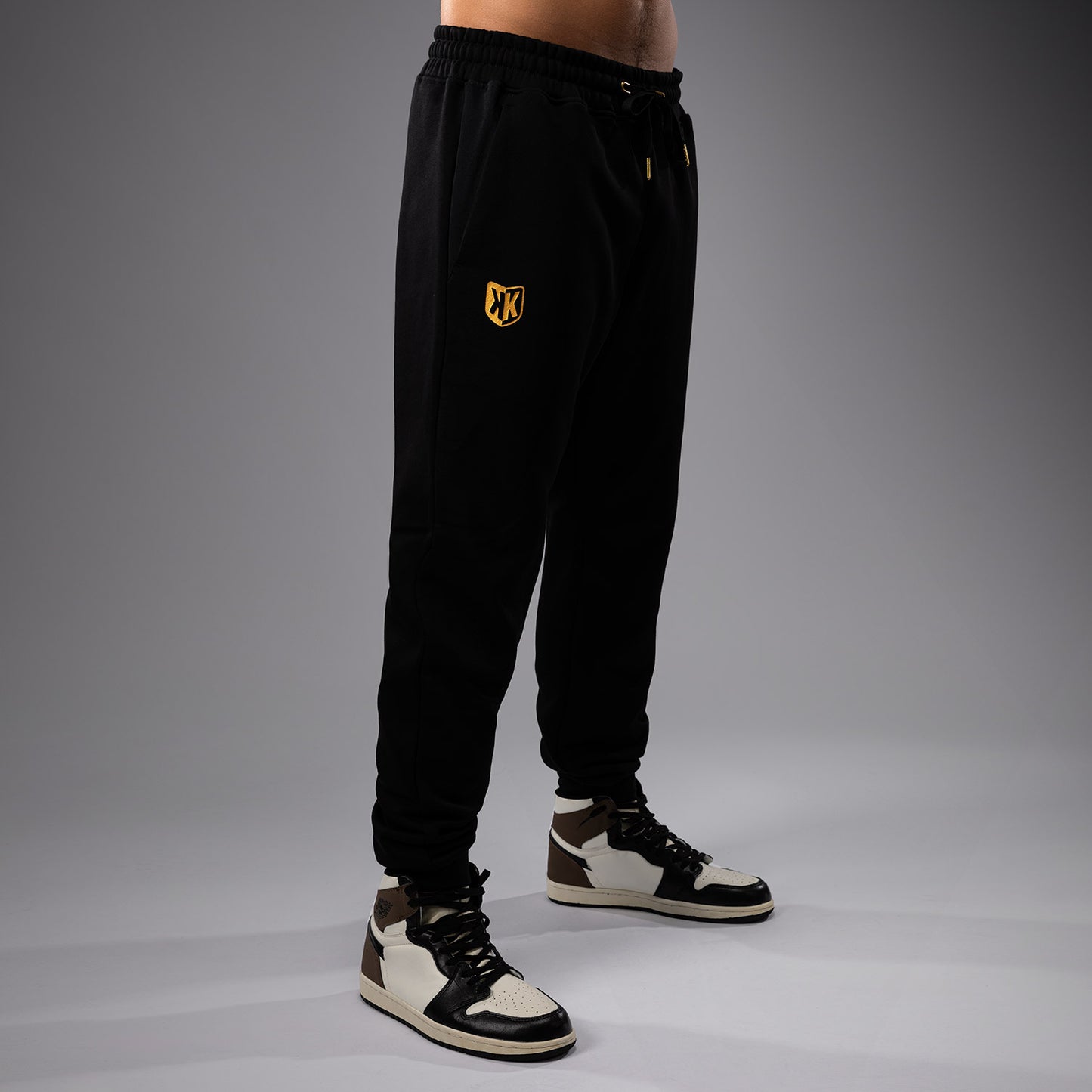 беговые FK x Venum Hexagone MMA - черный/золотой