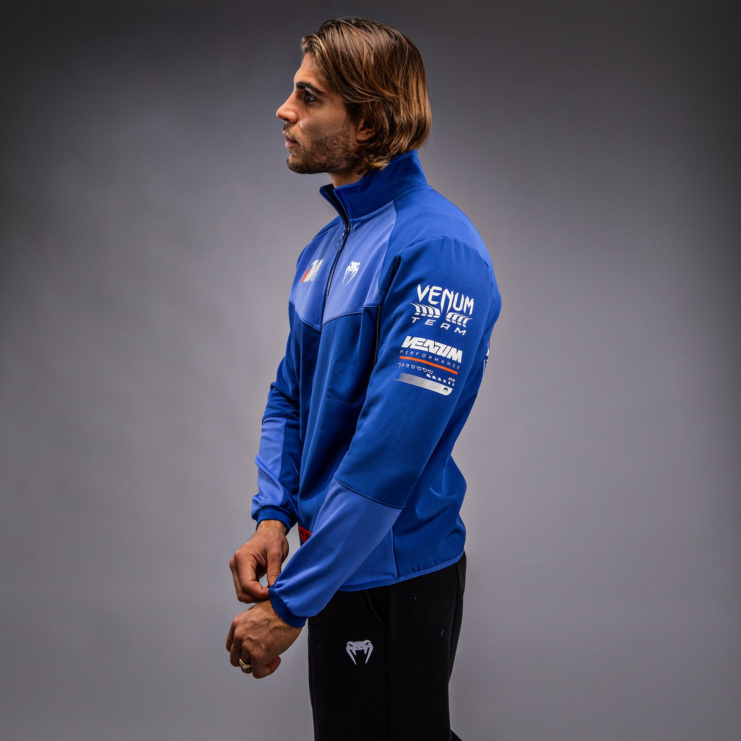 Куртка Venum Motorsport Softshell - Королевский Синий