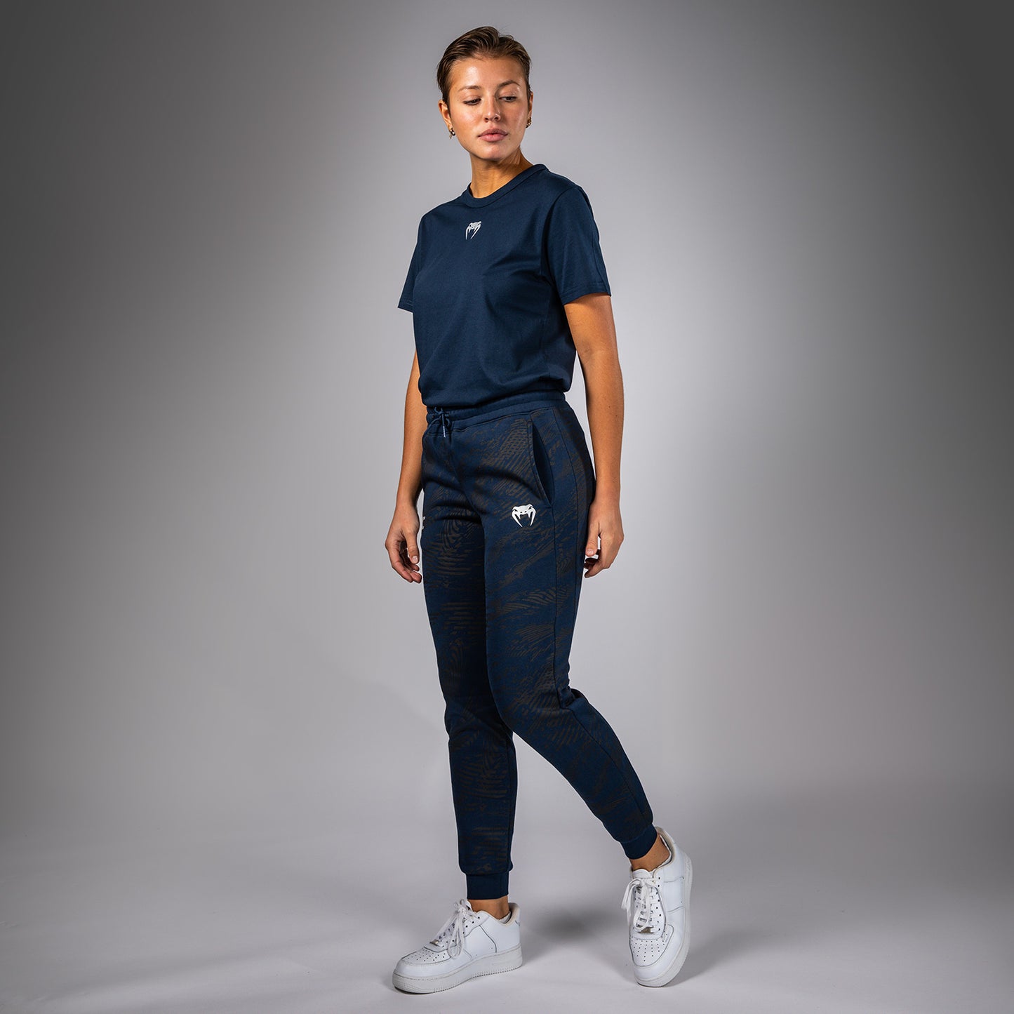 Штаны UFC Fusion by Venum Fight Week для женщин - Oceanic Blue