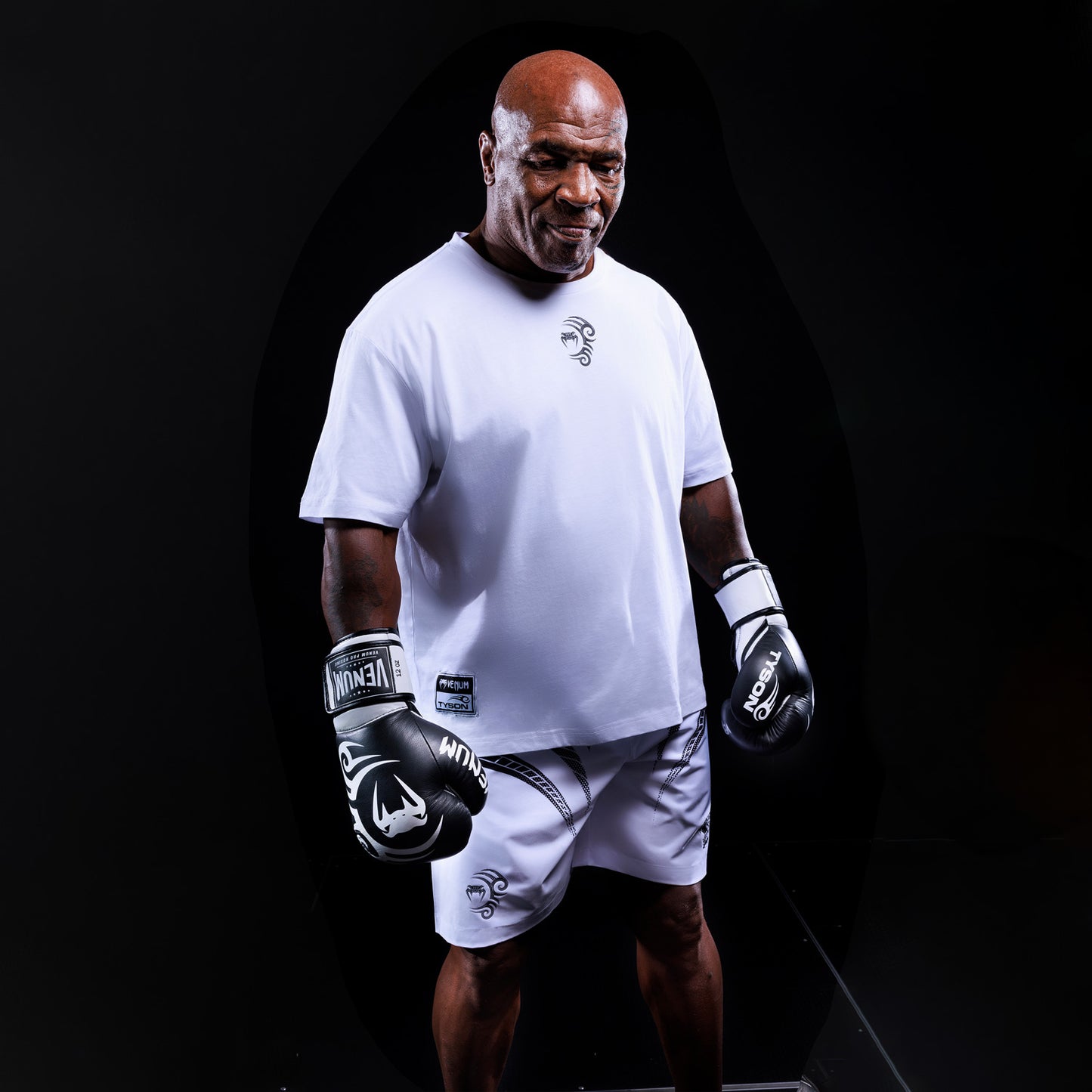 Футболка Venum x Mike Tyson Tiger - Оптический белый