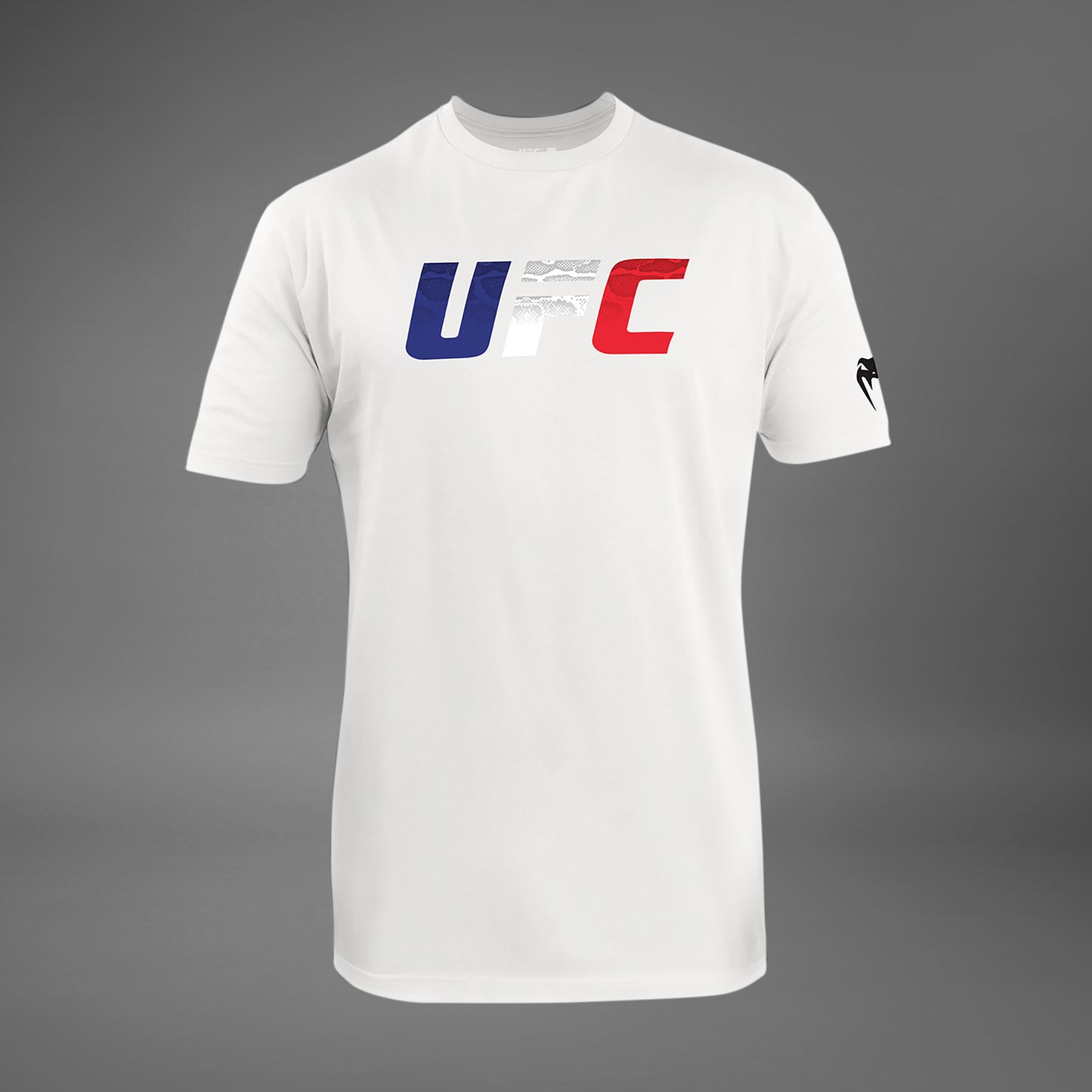UFC Unrivaled by Venum French Flag Унисекс Футболка - Белая