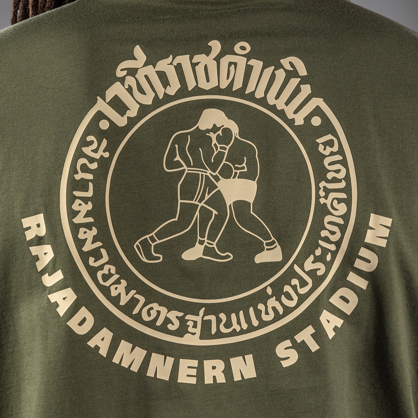 Футболка Venum x Rajadamnern - Милитари грин
