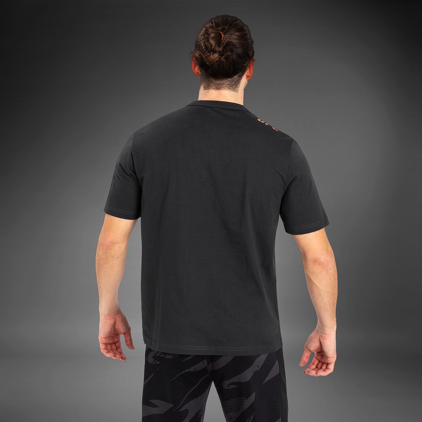 Мужская Футболка С Коротким Рукавом UFC Adrenaline By Venum Fight Week - Charcoal Grey