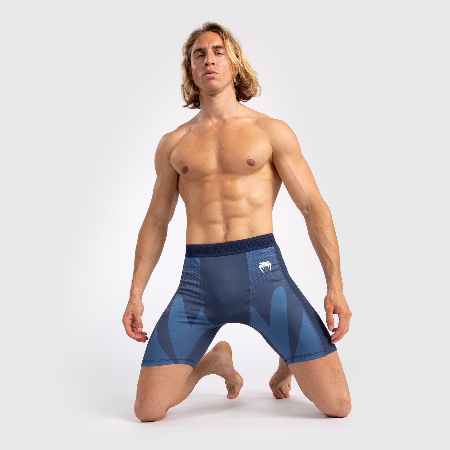 Мужские шорты Venum Attack Vale Tudo Short - Navy Blue