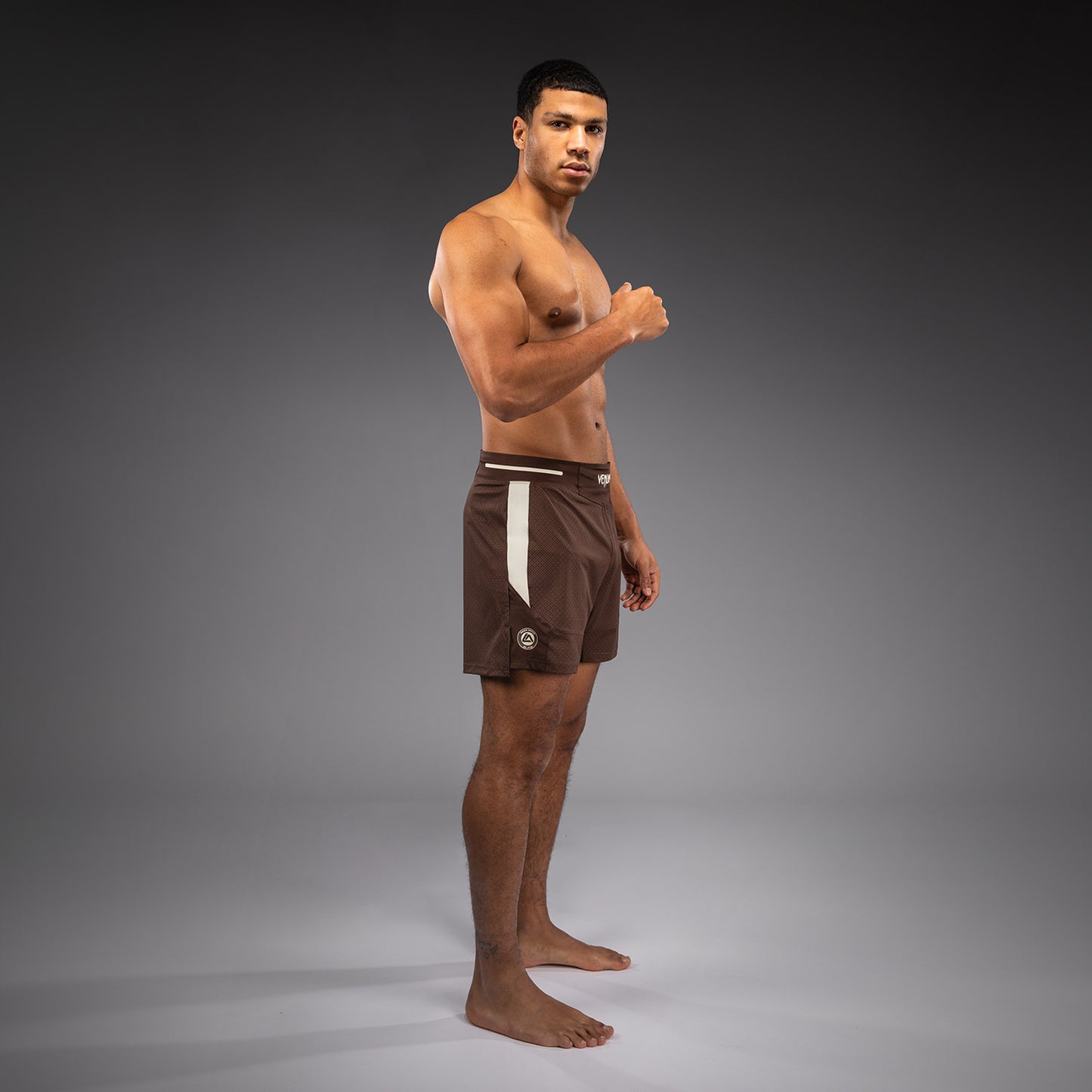 Файтшорты Venum x Roger Gracie Academy - Тёмно-коричневый