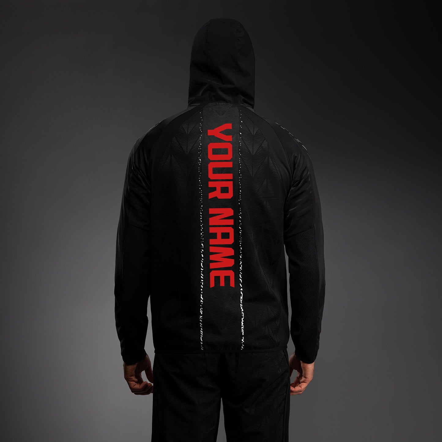 UFC Zenith by Venum Authentic Fight Night Толстовка Walkout Мужская - Чёрный