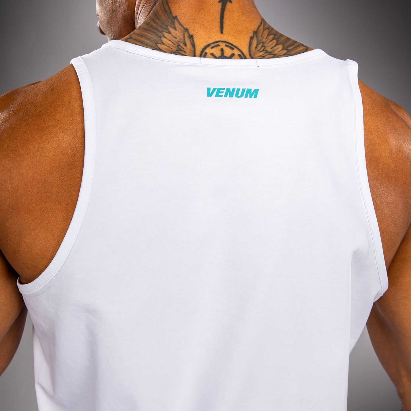 Майка Venum Aqua – Белый/Бирюзовый