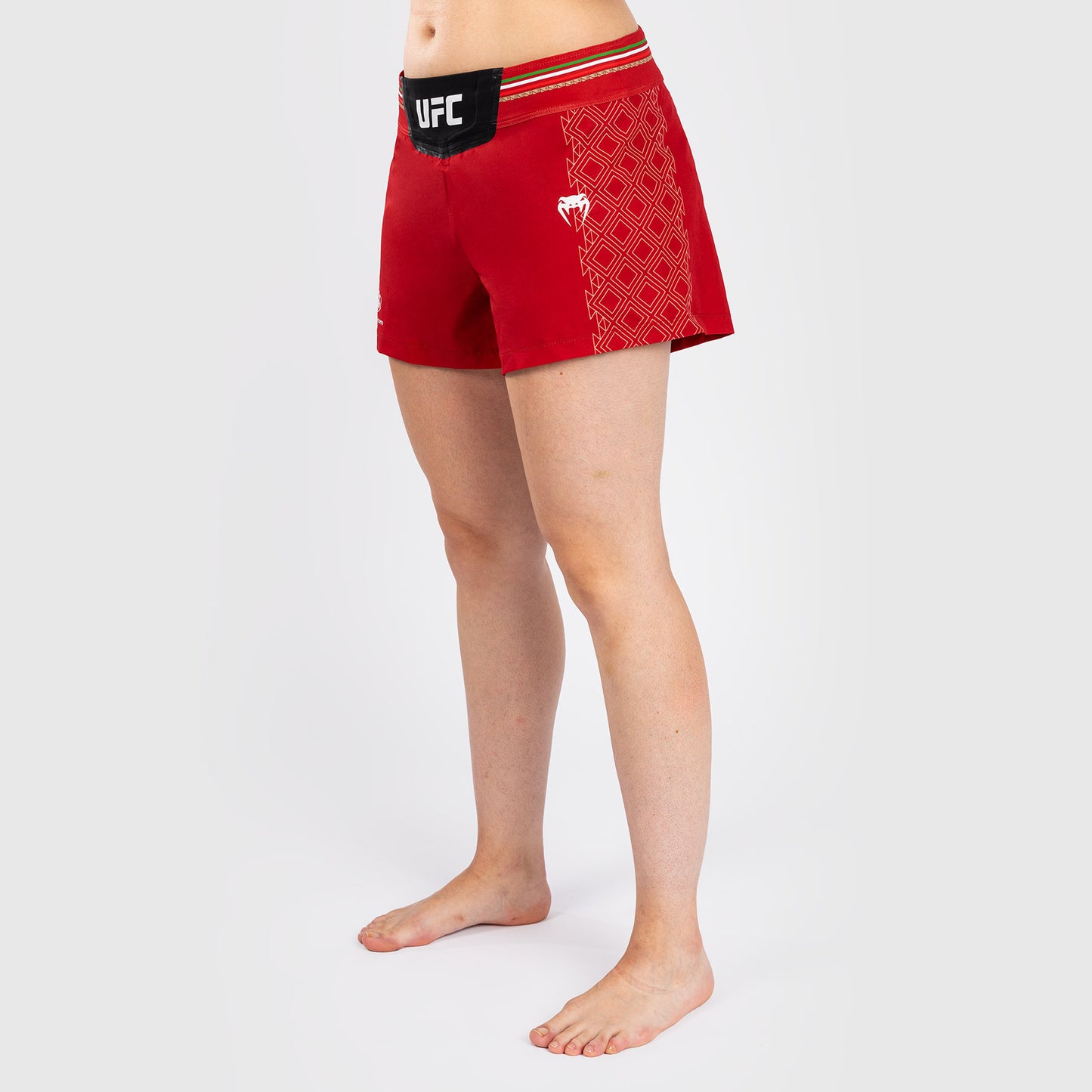 Noche UFC by Venum Authentic Fight Night Женские шорты для борьбы - красные