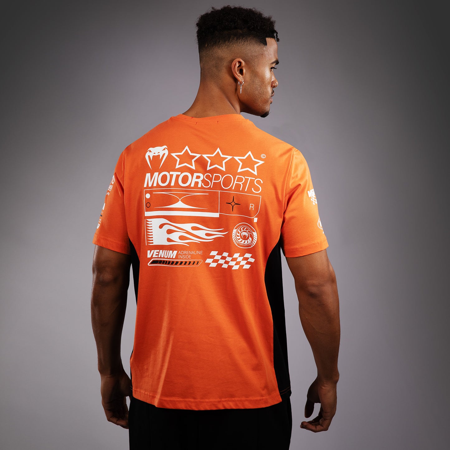 Футболка Venum Motorsport - Мандариновый