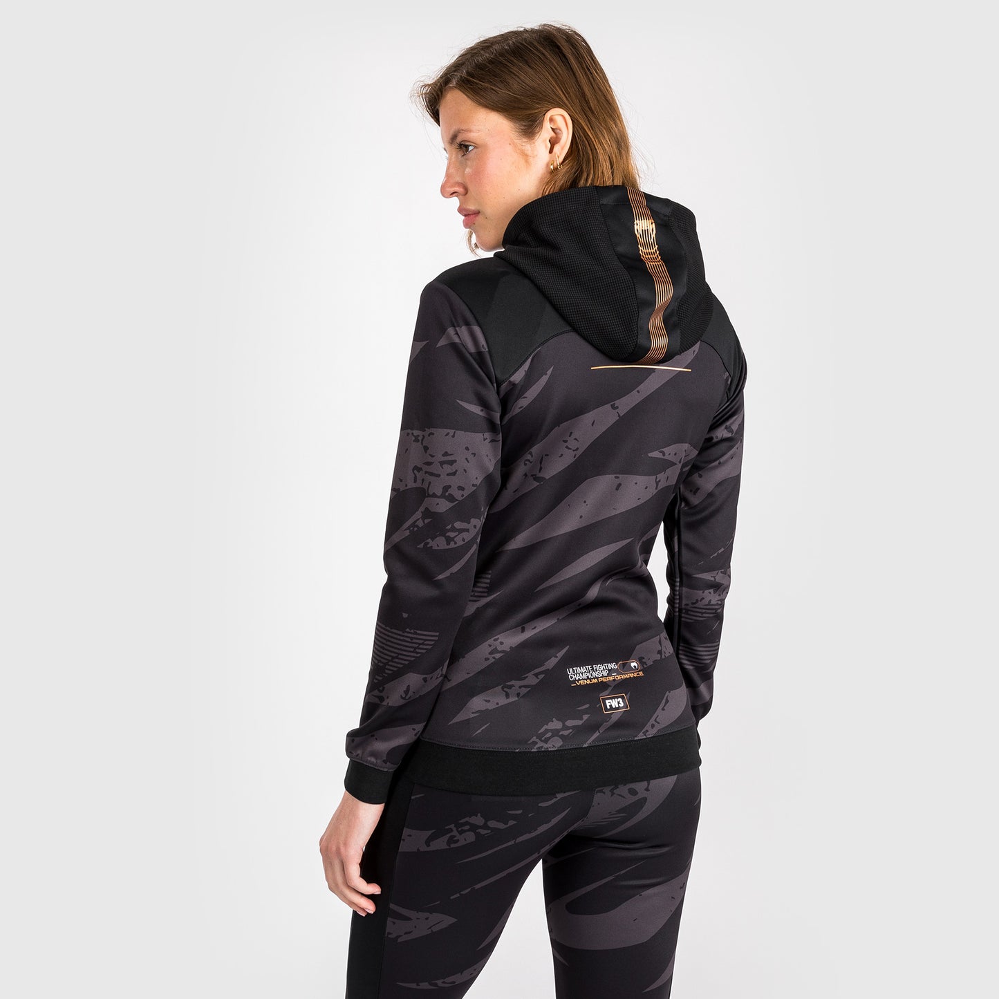 Женская Толстовка На Молнии UFC Adrenaline By Venum Fight Week Urban Camo