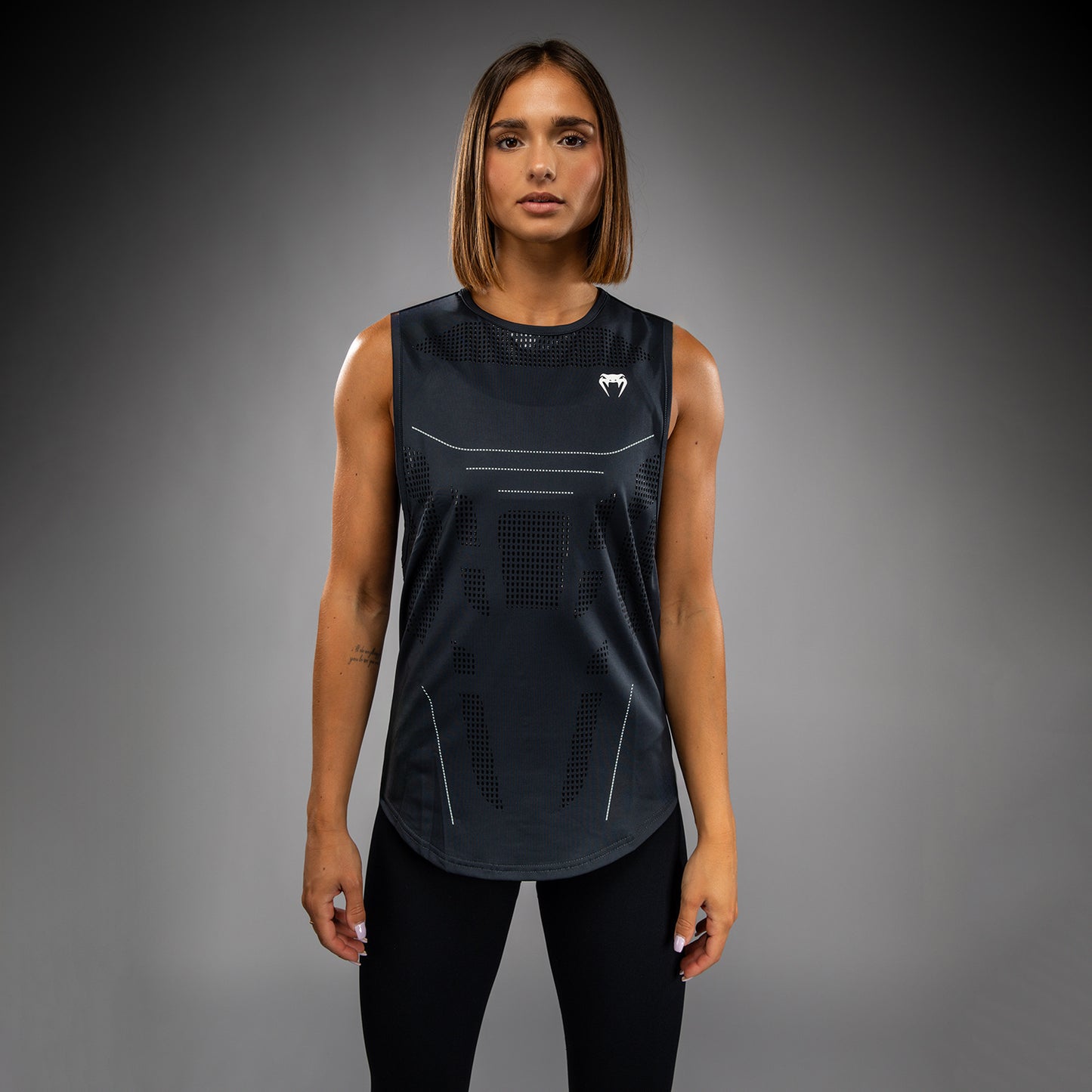 Venum Technical 3.0 Женская майка Dry Tech - Storm Grey