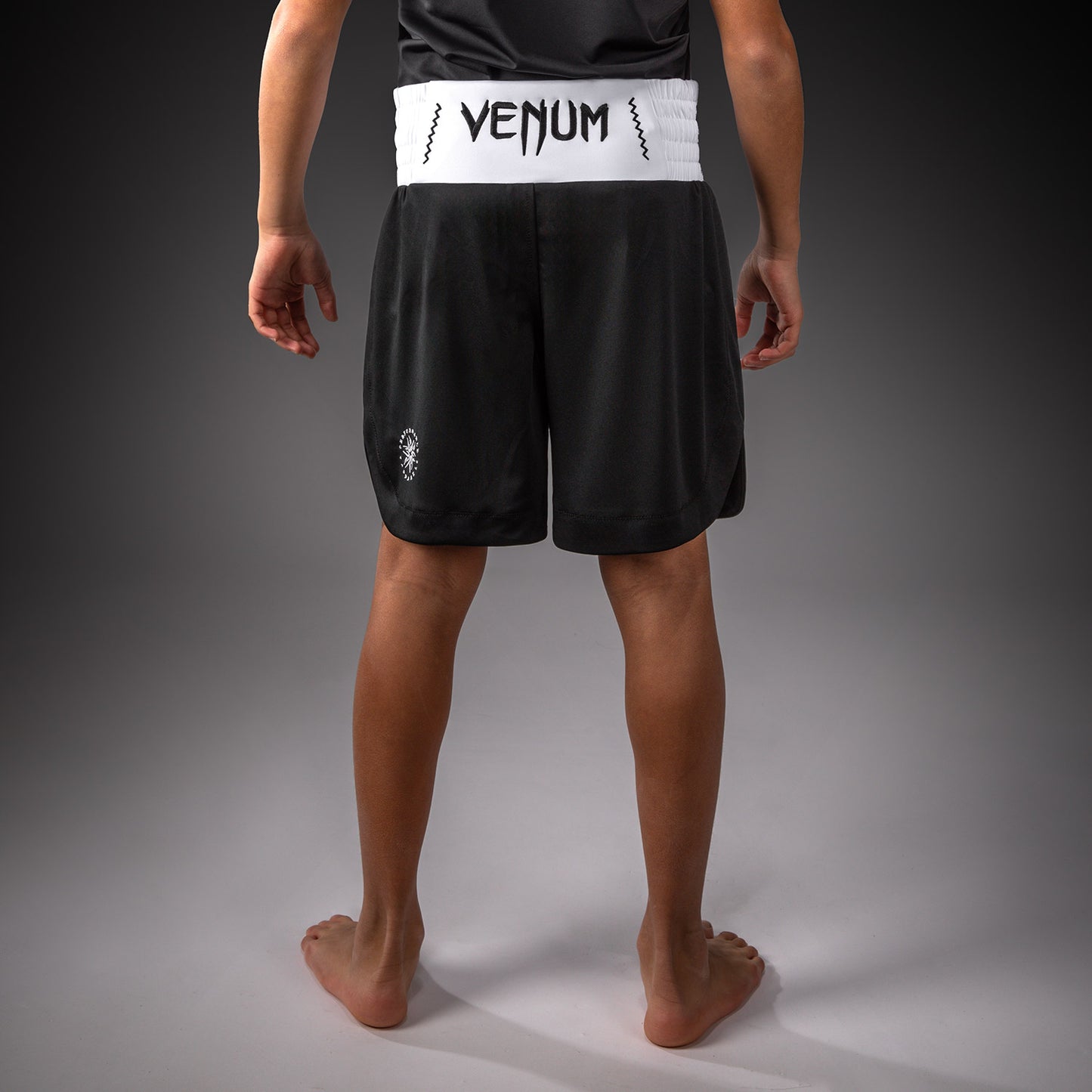 Боксерские шорты Venum Classic для детей – Чёрный/Белый