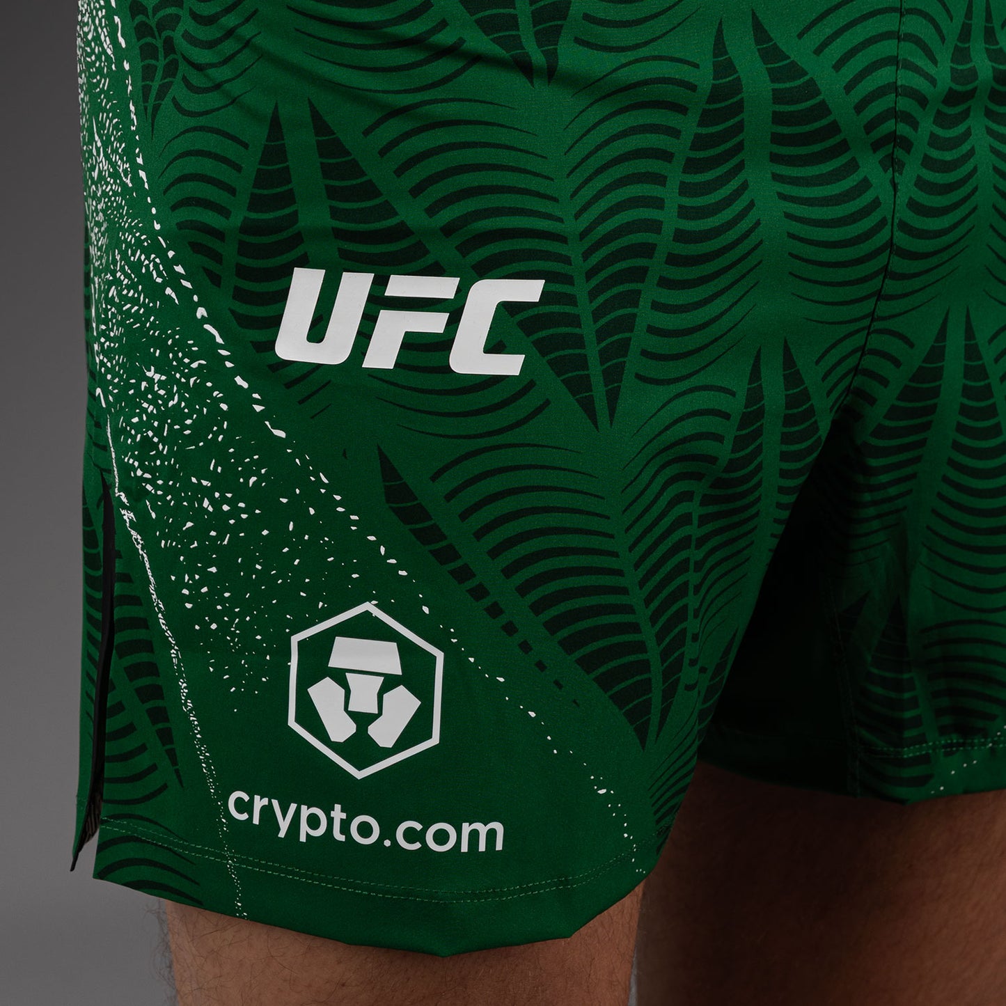 UFC Zenith by Venum Authentic Fight Night Короткие Шорты Fight Мужские - Зелёный