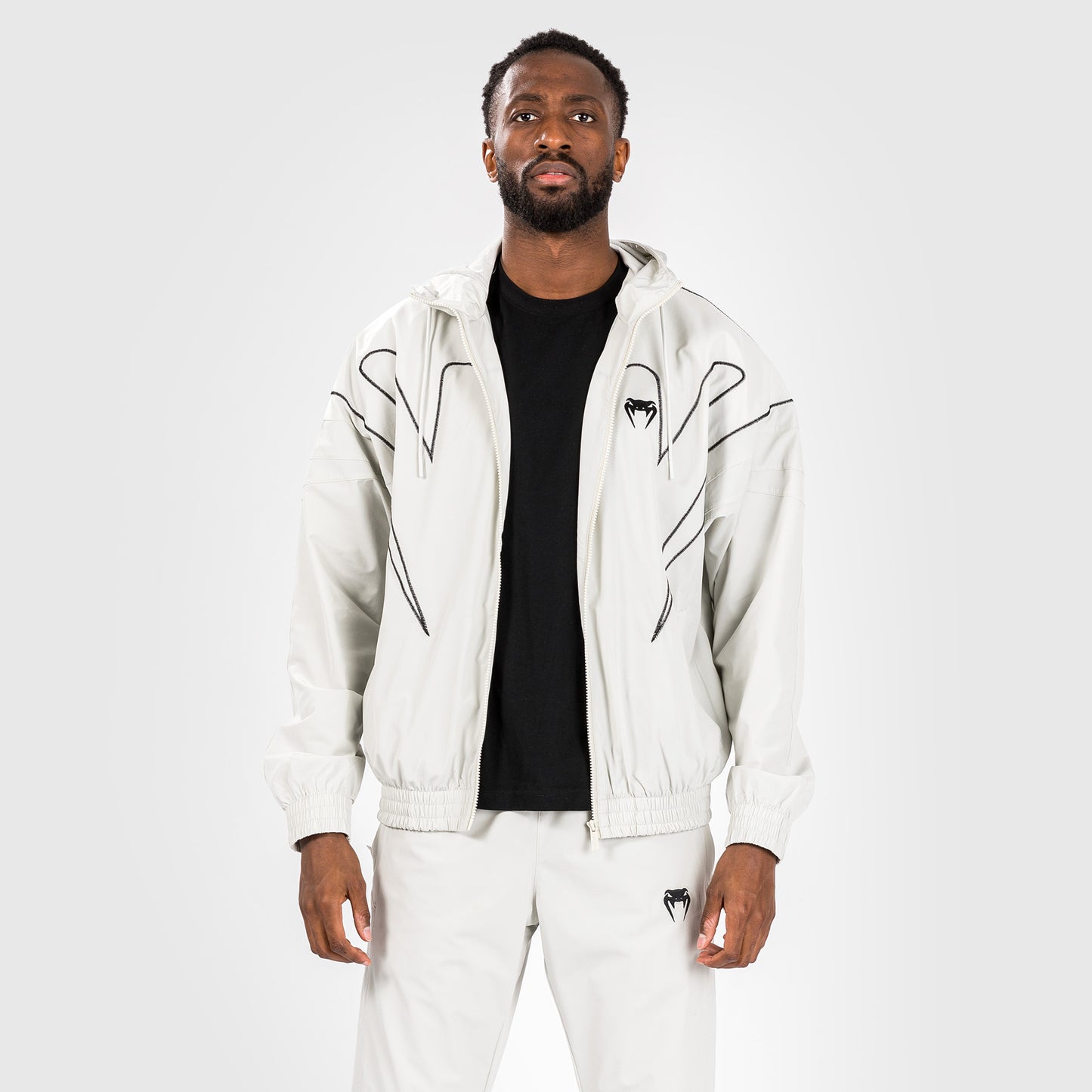 Куртка Venum Attack 90 Tracksuit Jacket - песочный/черный