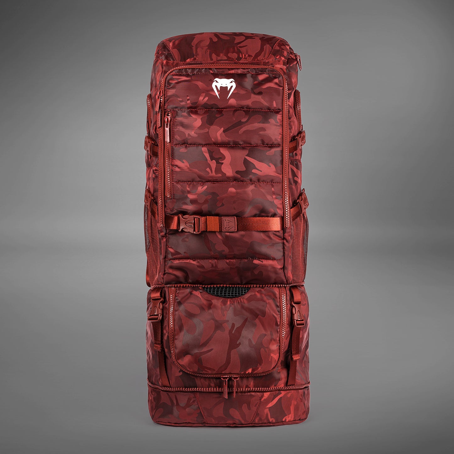Рюкзак Venum Challenger Xtrem (50-63л) – Камуфляжный/Бордовый