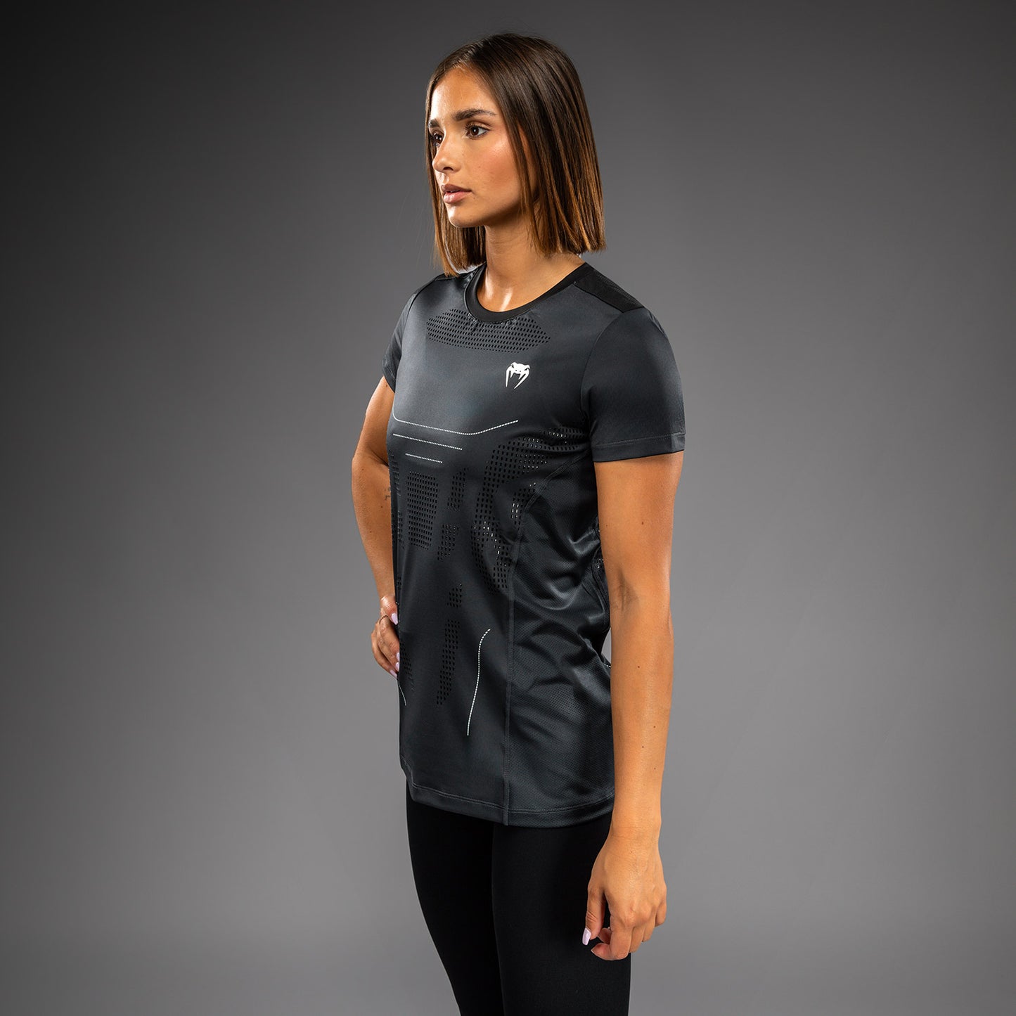 Venum Technical 3.0 Женская Футболка Dry Tech - Storm Grey