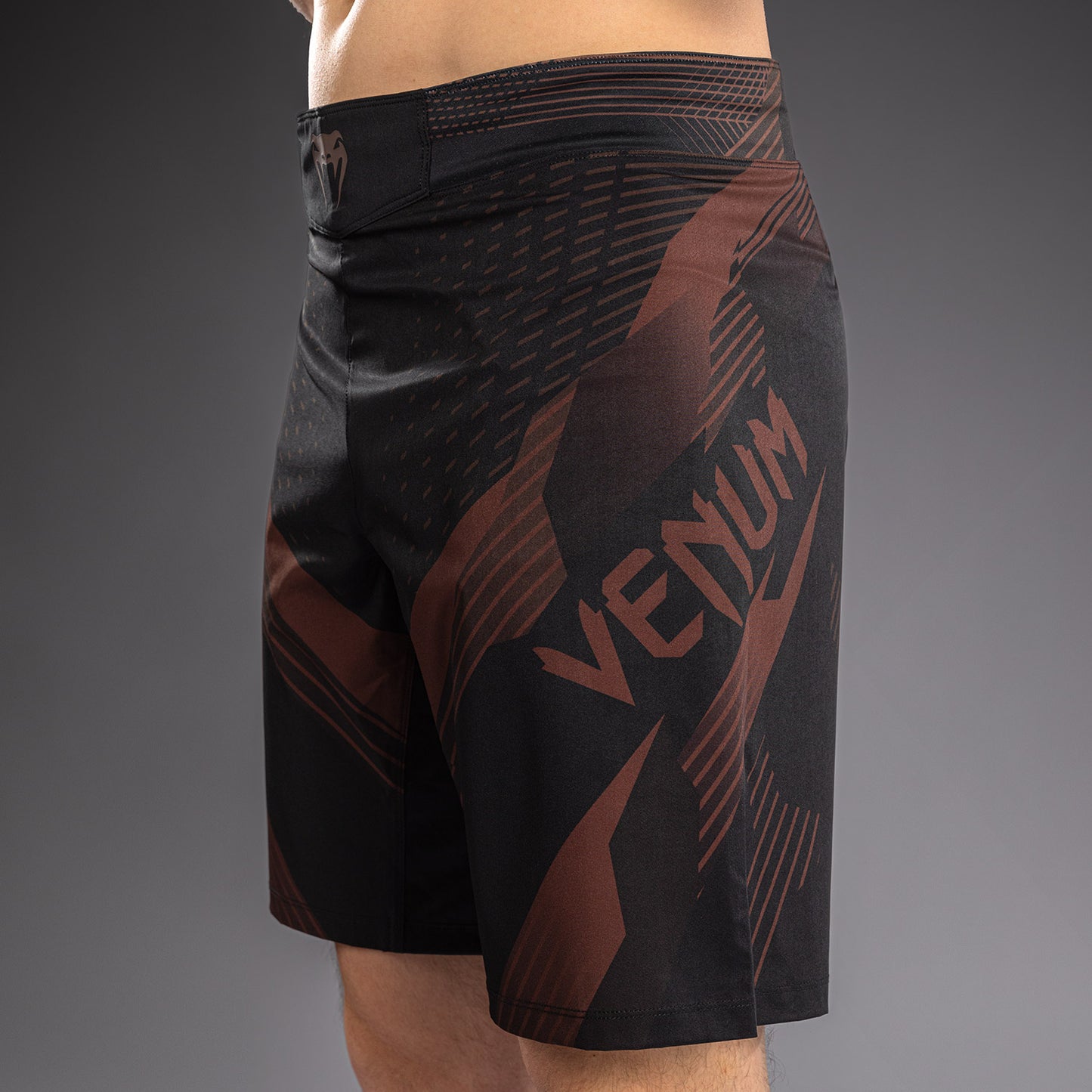 Файтшорты Venum No-Gi 6.0 - Чёрный/Коричневый