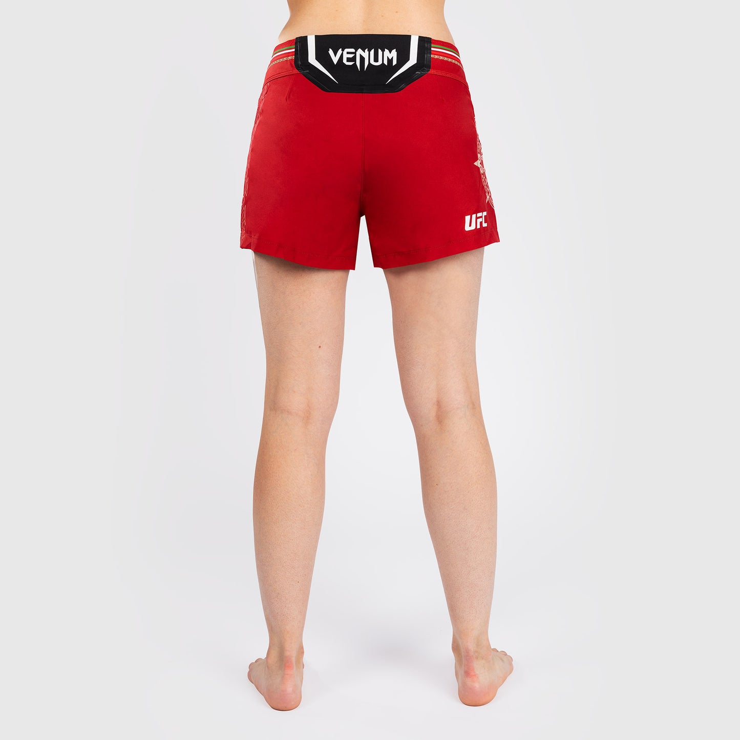 Noche UFC by Venum Authentic Fight Night Женские шорты для борьбы - красные