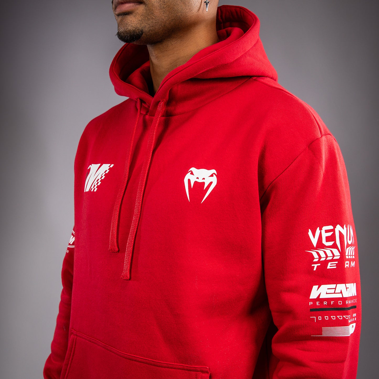 Худи Venum Motorsport - Красный Гонщик