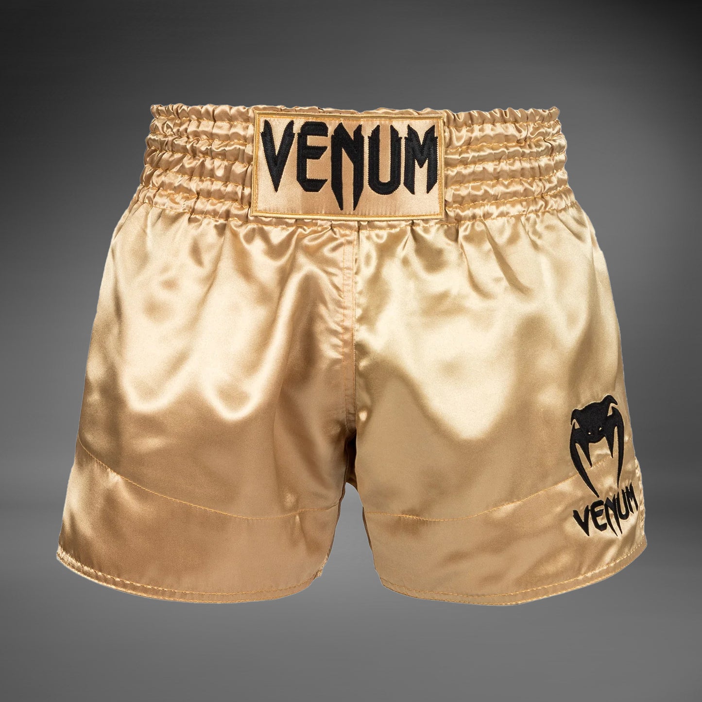 Шорты для тайского бокса Venum Classic Gold/Black