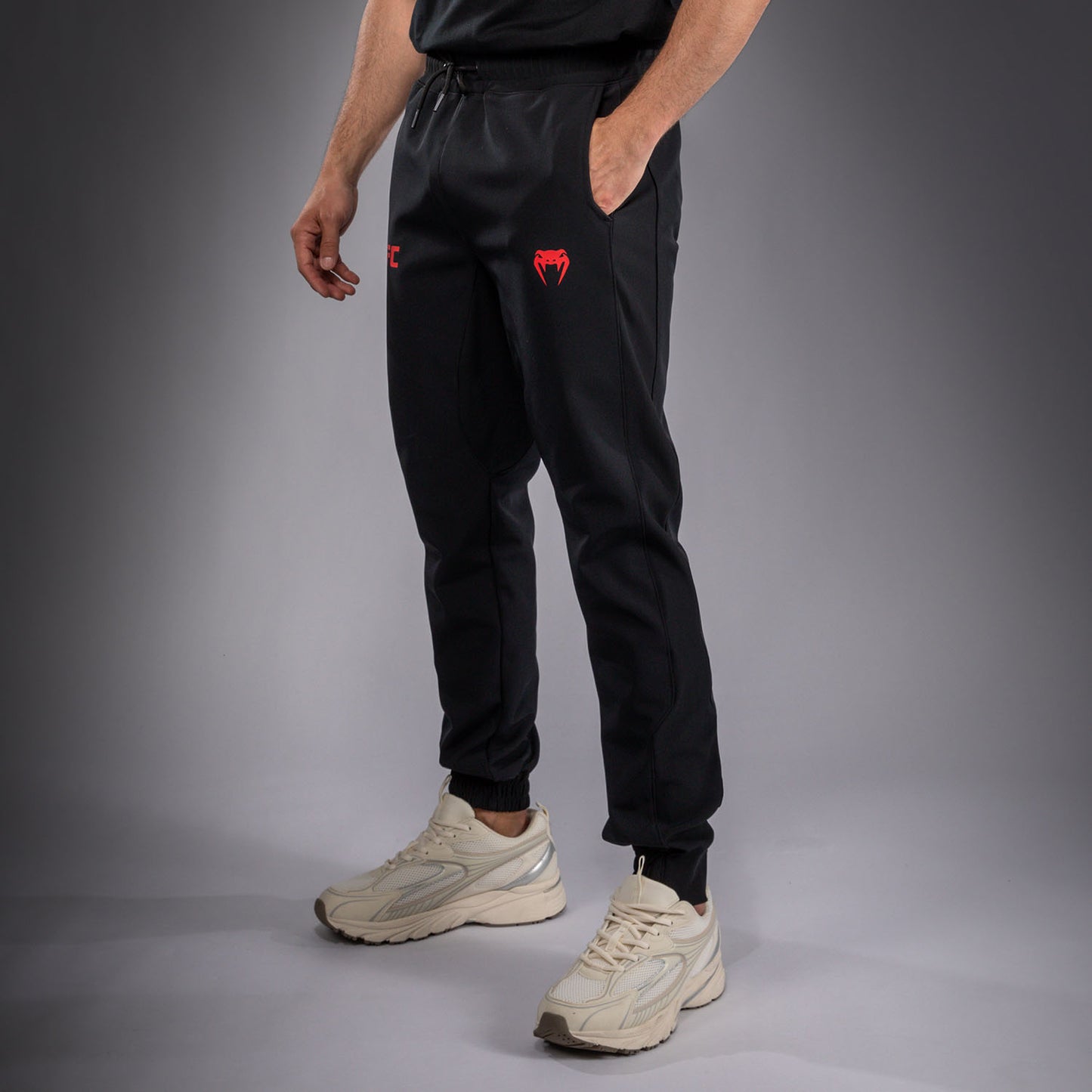 Мужские брюки Venum UFC Unity by Venum Authentic Fight Week - Чёрный